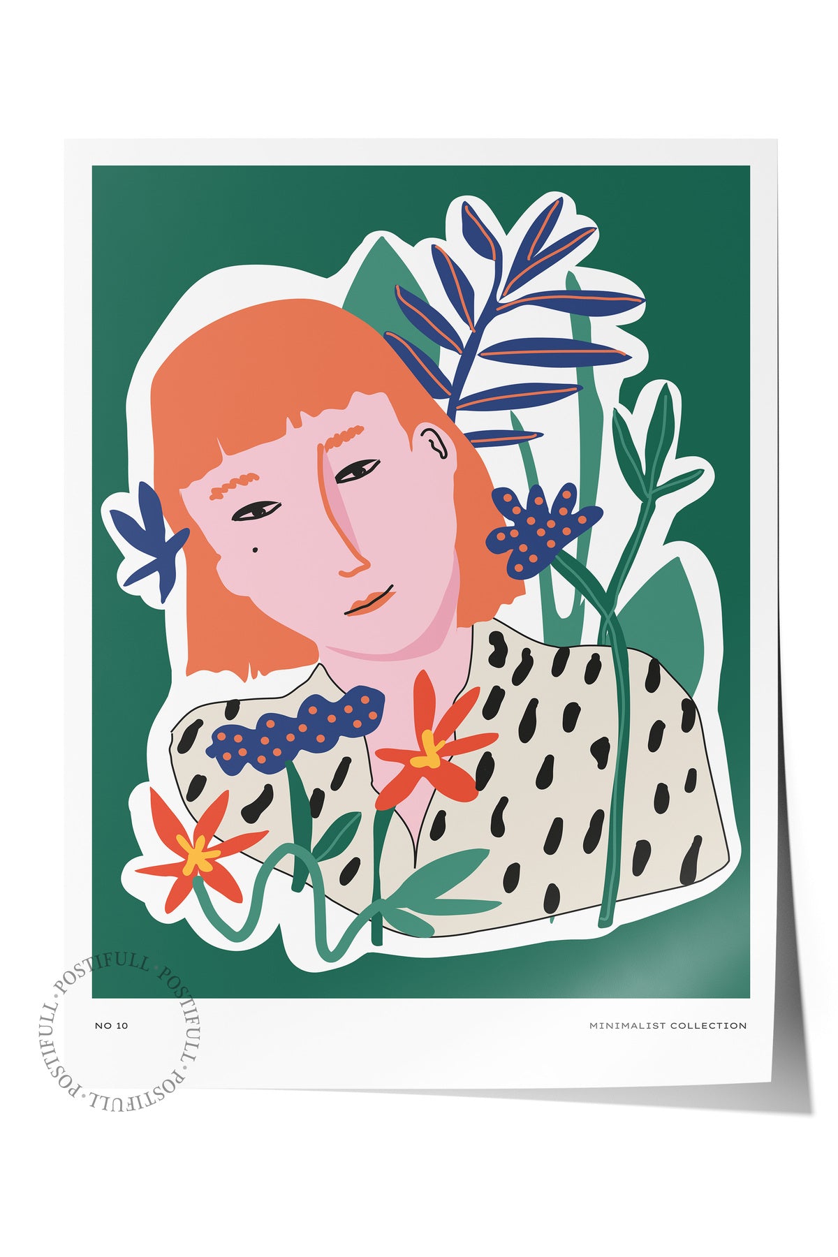 Estetik Duvar Posteri - Estetik Çizim Çerçevesiz Poster - Yatak Odası, Salon, Mutfak Duvar Dekoru