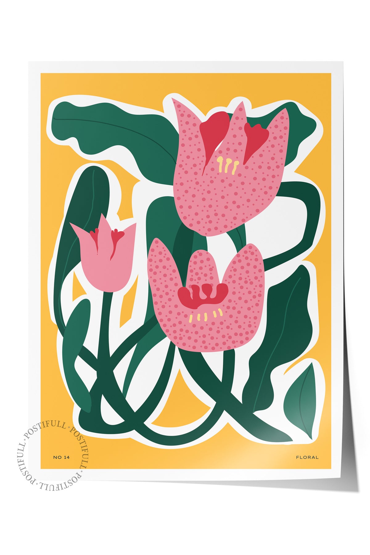 Estetik Duvar Posteri - Estetik Çizim Çerçevesiz Poster - Yatak Odası, Salon, Mutfak Duvar Dekoru