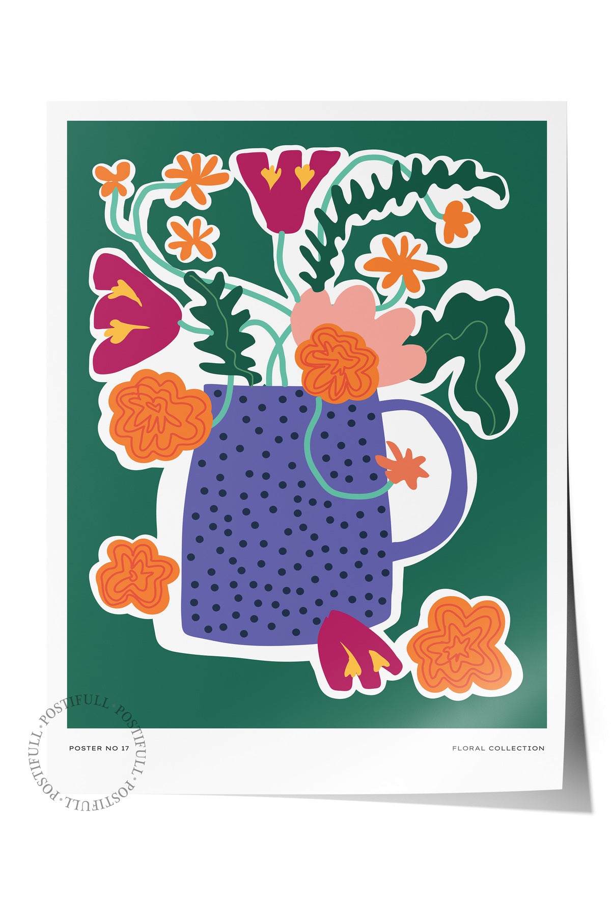 Estetik Duvar Posteri - Estetik Çizim Çerçevesiz Poster - Yatak Odası, Salon, Mutfak Duvar Dekoru