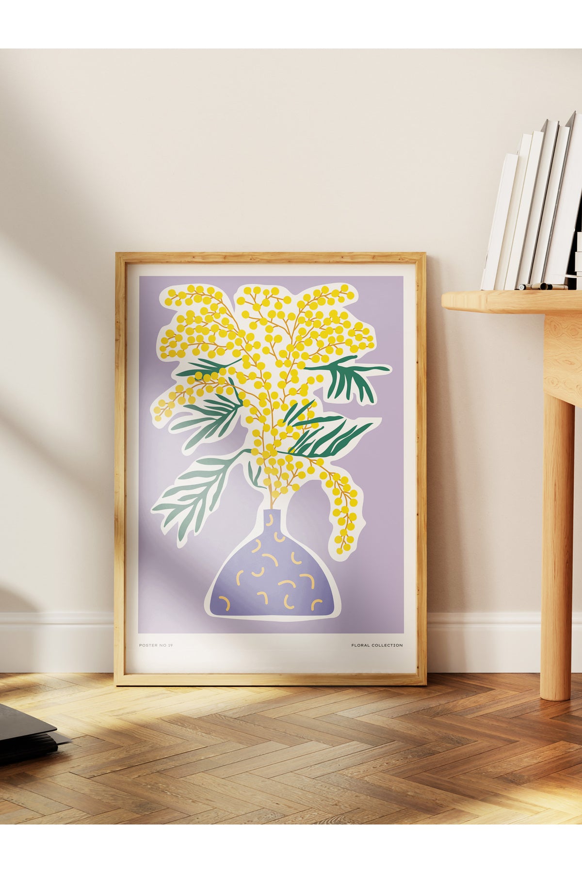 Estetik Duvar Posteri - Estetik Çizim Çerçevesiz Poster - Yatak Odası, Salon, Mutfak Duvar Dekoru