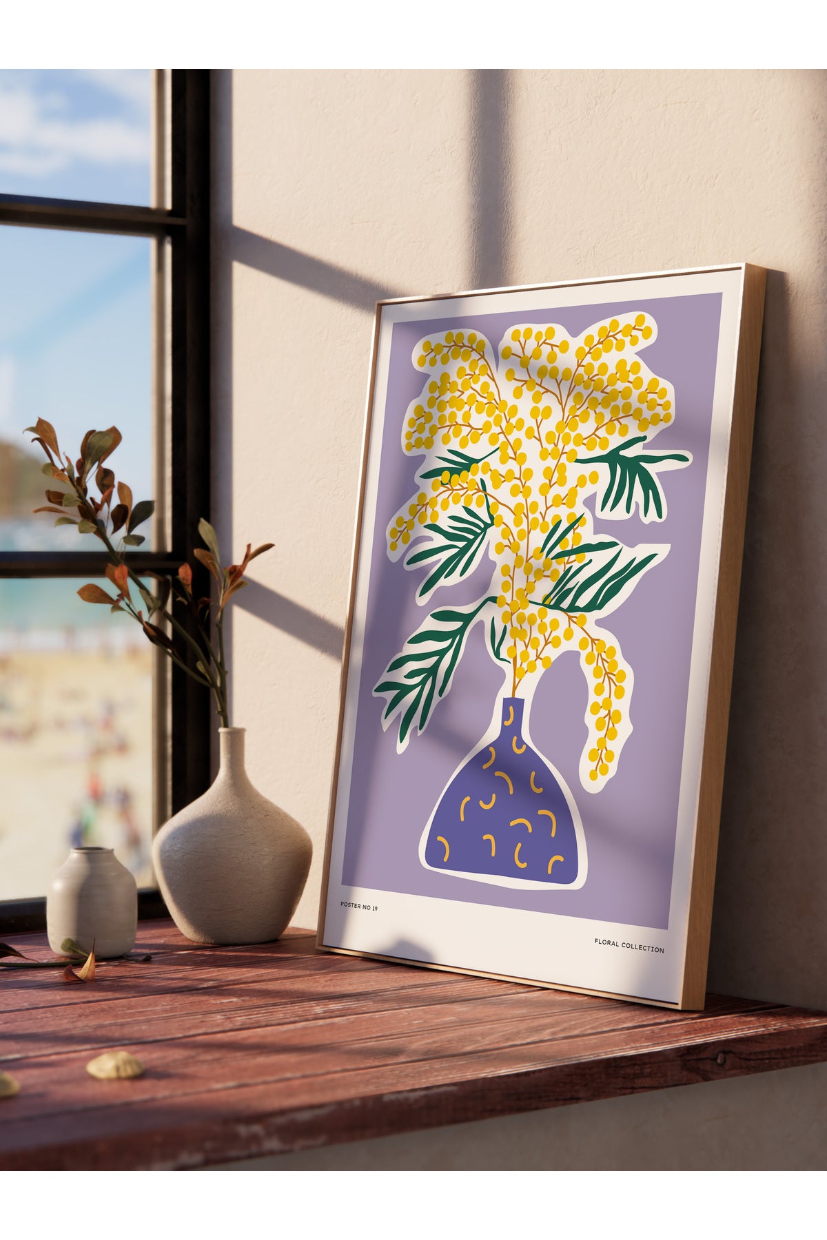 Estetik Duvar Posteri - Estetik Çizim Çerçevesiz Poster - Yatak Odası, Salon, Mutfak Duvar Dekoru