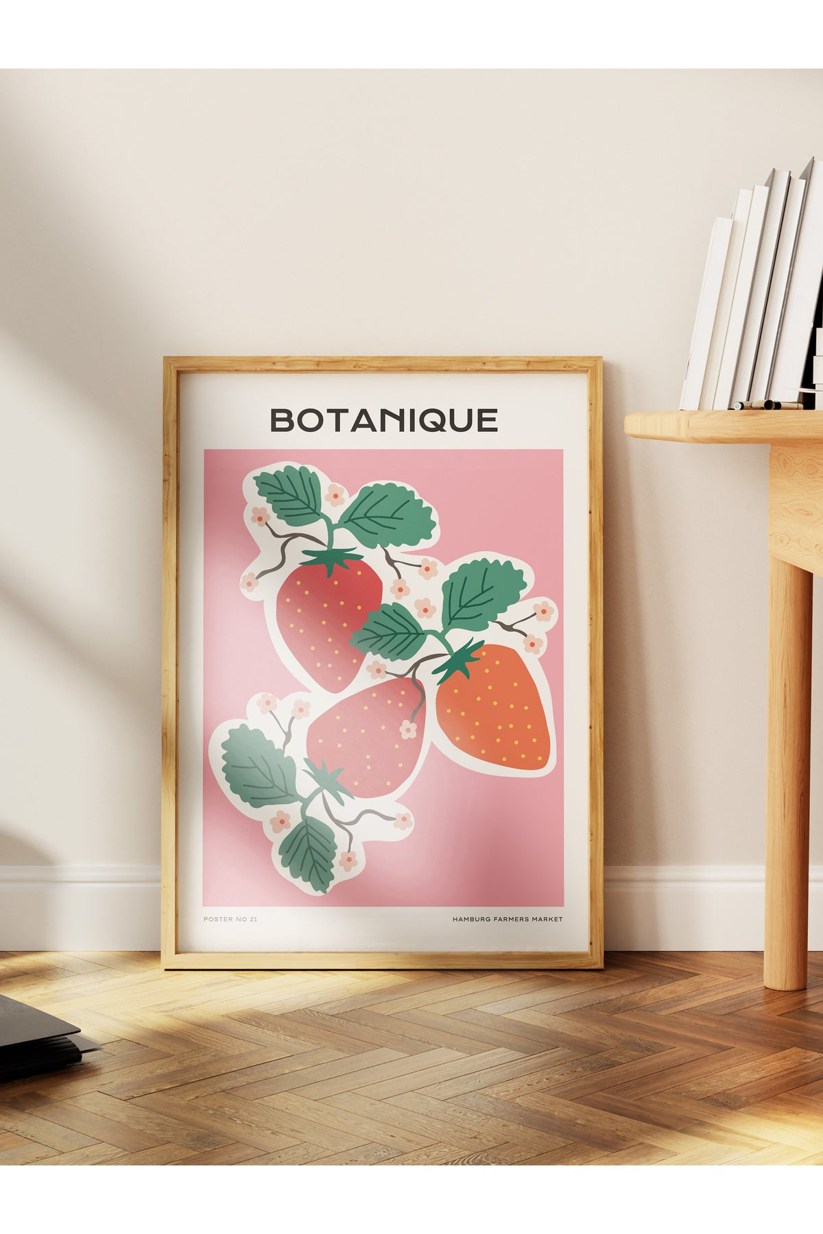 Estetik Duvar Posteri - Estetik Çizim Çerçevesiz Poster - Yatak Odası, Salon, Mutfak Duvar Dekoru