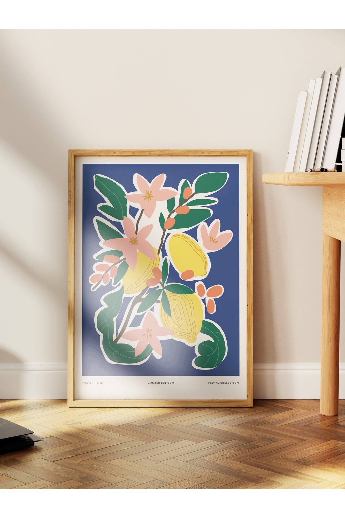 Estetik Duvar Posteri - Estetik Çizim Çerçevesiz Poster - Yatak Odası, Salon, Mutfak Duvar Dekoru