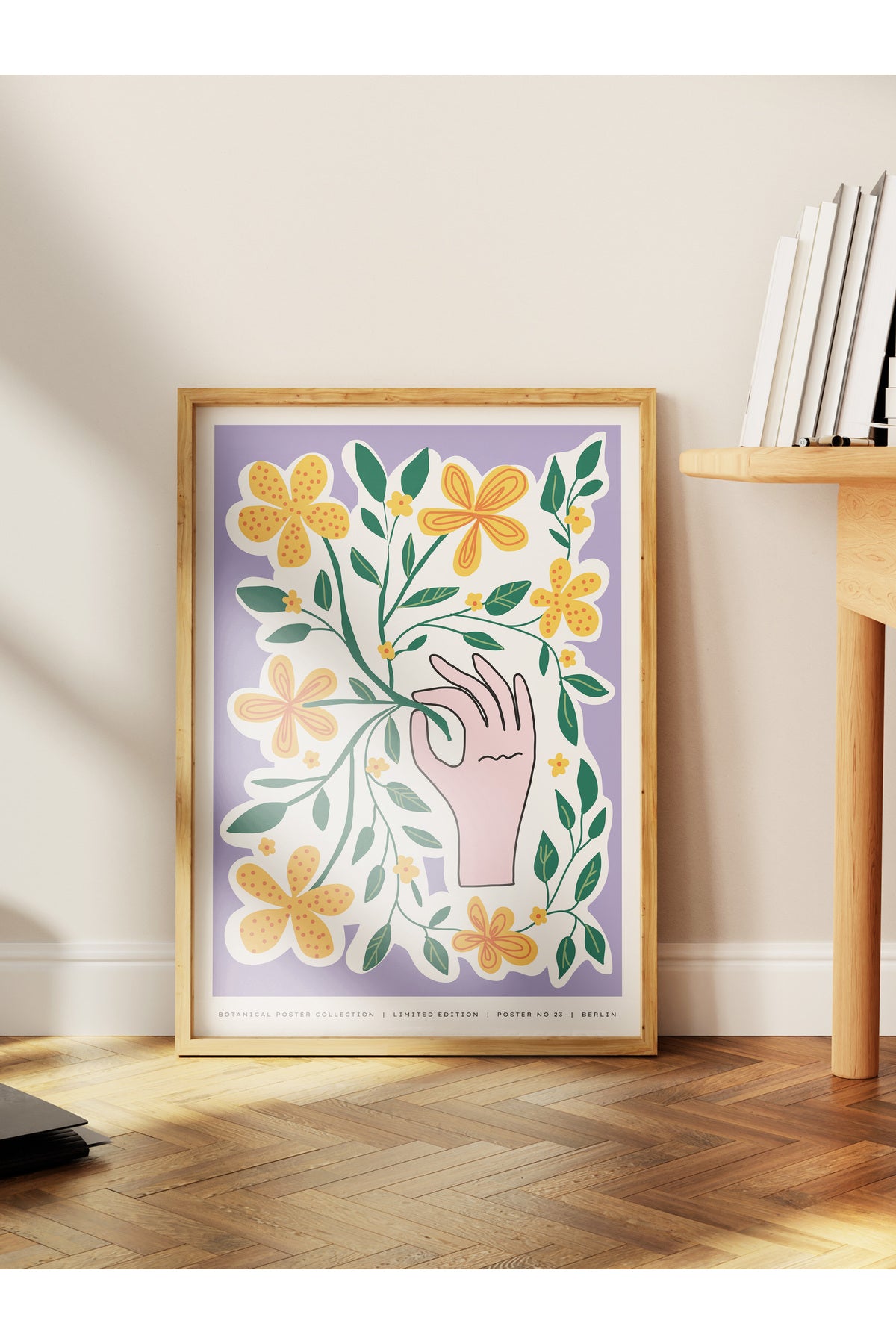 Estetik Duvar Posteri - Estetik Çizim Çerçevesiz Poster - Yatak Odası, Salon, Mutfak Duvar Dekoru
