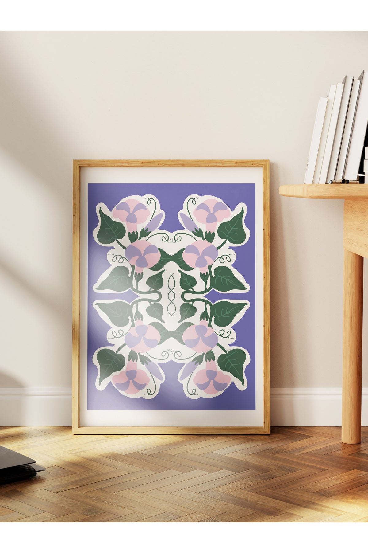 Estetik Duvar Posteri - Estetik Çizim Çerçevesiz Poster - Yatak Odası, Salon, Mutfak Duvar Dekoru