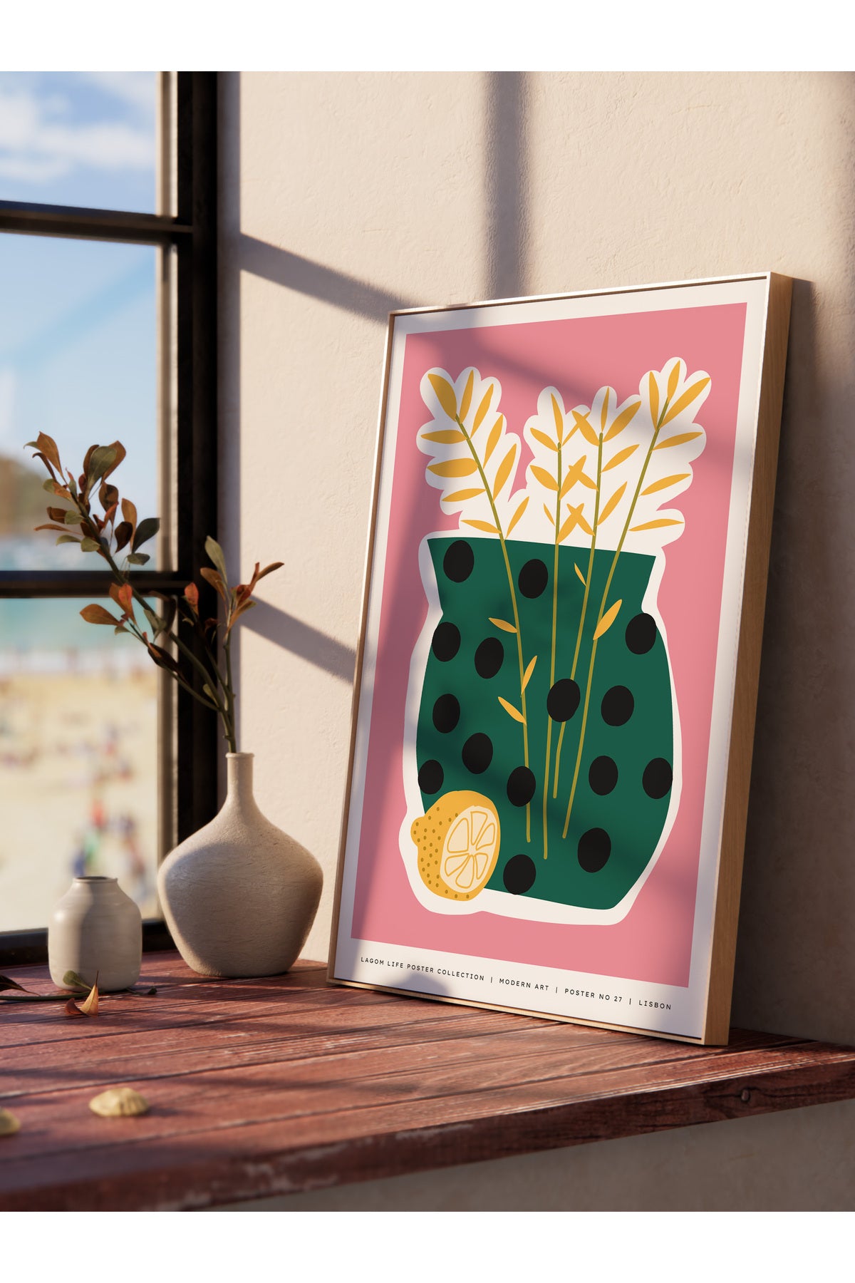 Estetik Duvar Posteri - Estetik Çizim Çerçevesiz Poster - Yatak Odası, Salon, Mutfak Duvar Dekoru