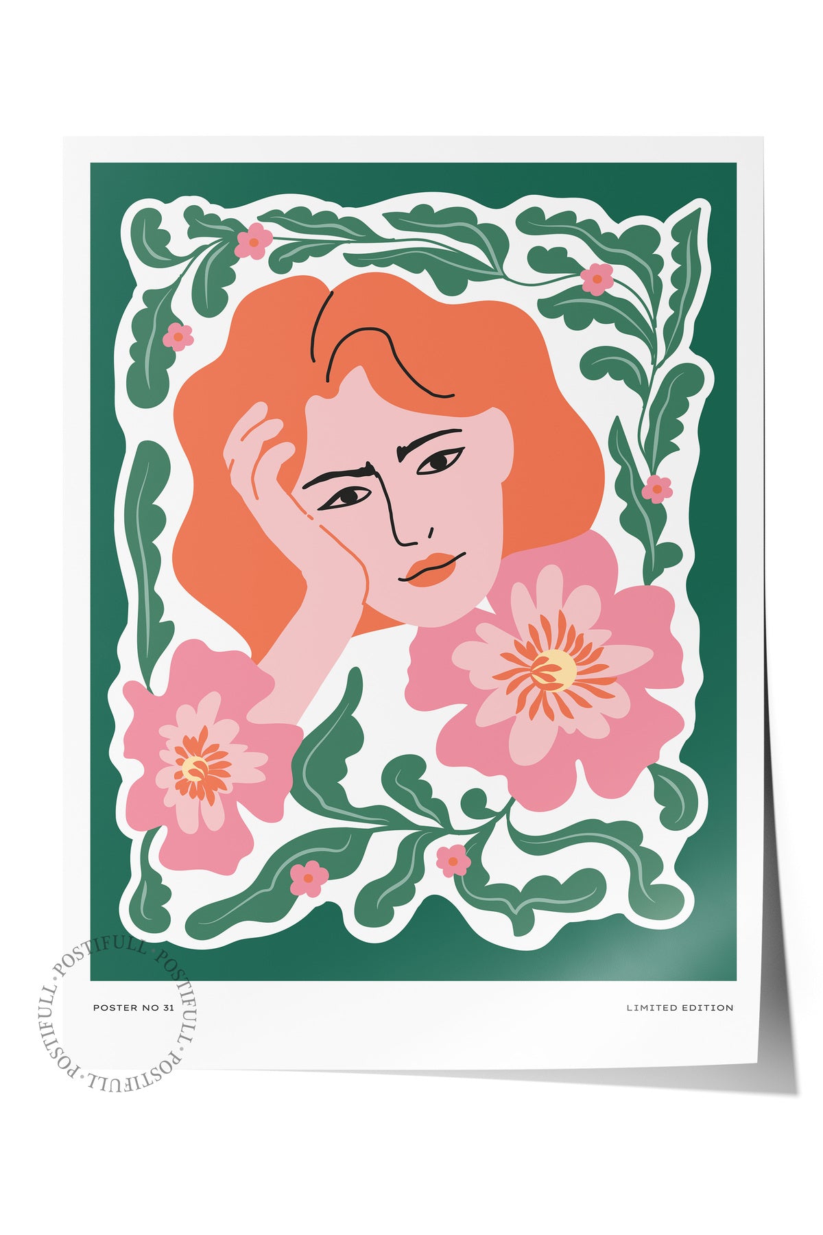 Estetik Duvar Posteri - Estetik Çizim Çerçevesiz Poster - Yatak Odası, Salon, Mutfak Duvar Dekoru