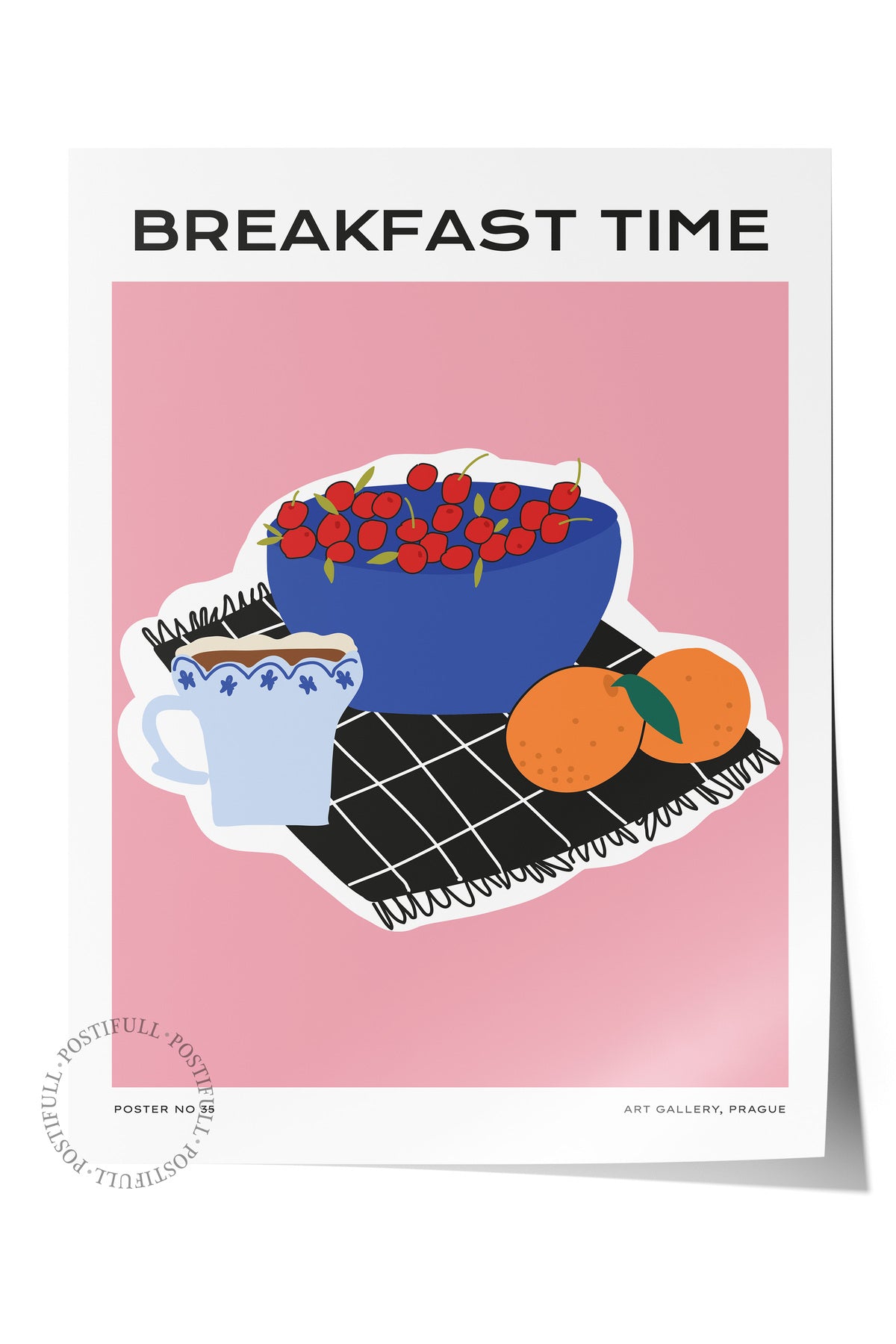 Estetik Duvar Posteri - Estetik Çizim Çerçevesiz Poster - Yatak Odası, Salon, Mutfak Duvar Dekoru