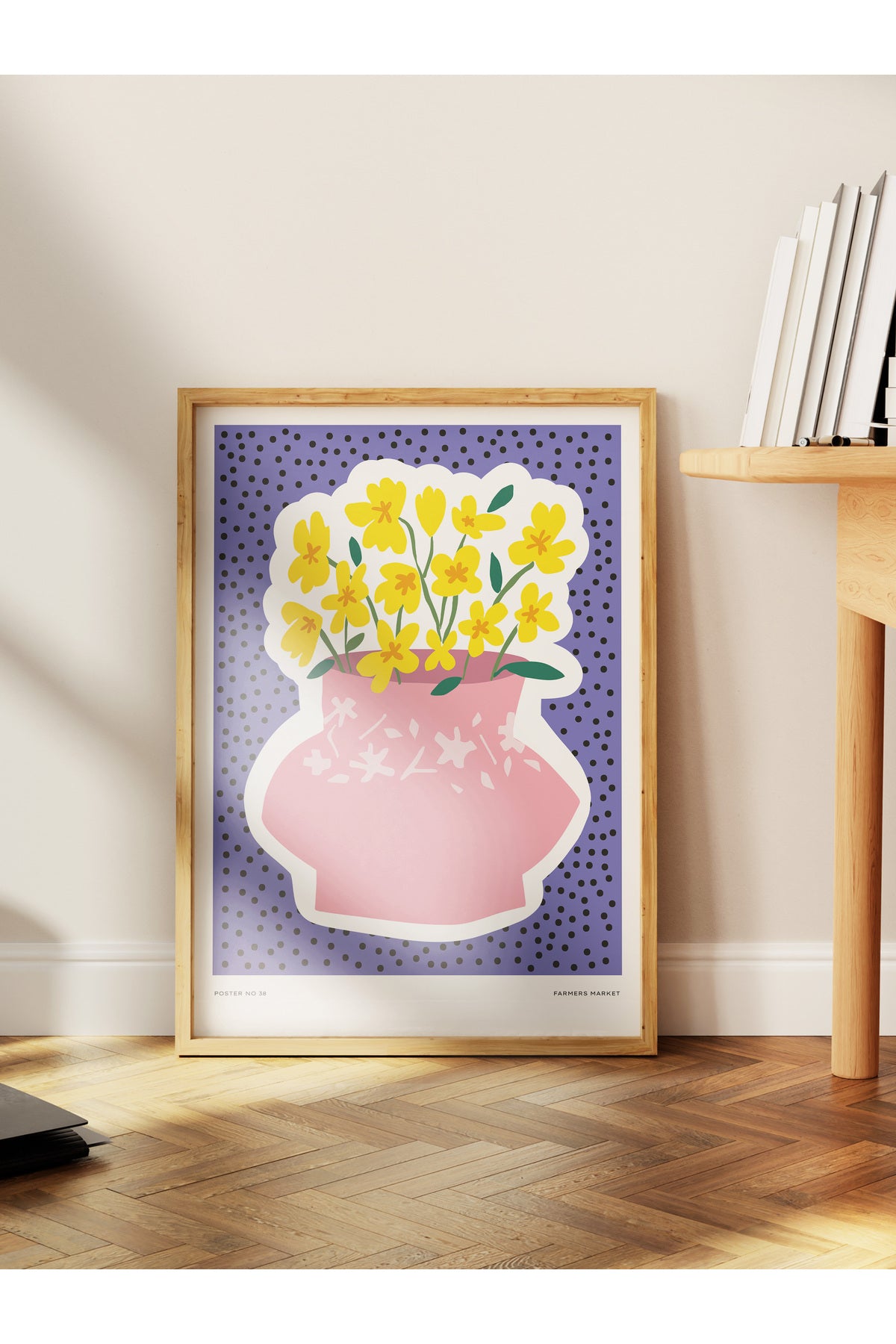 Estetik Duvar Posteri - Estetik Çizim Çerçevesiz Poster - Yatak Odası, Salon, Mutfak Duvar Dekoru