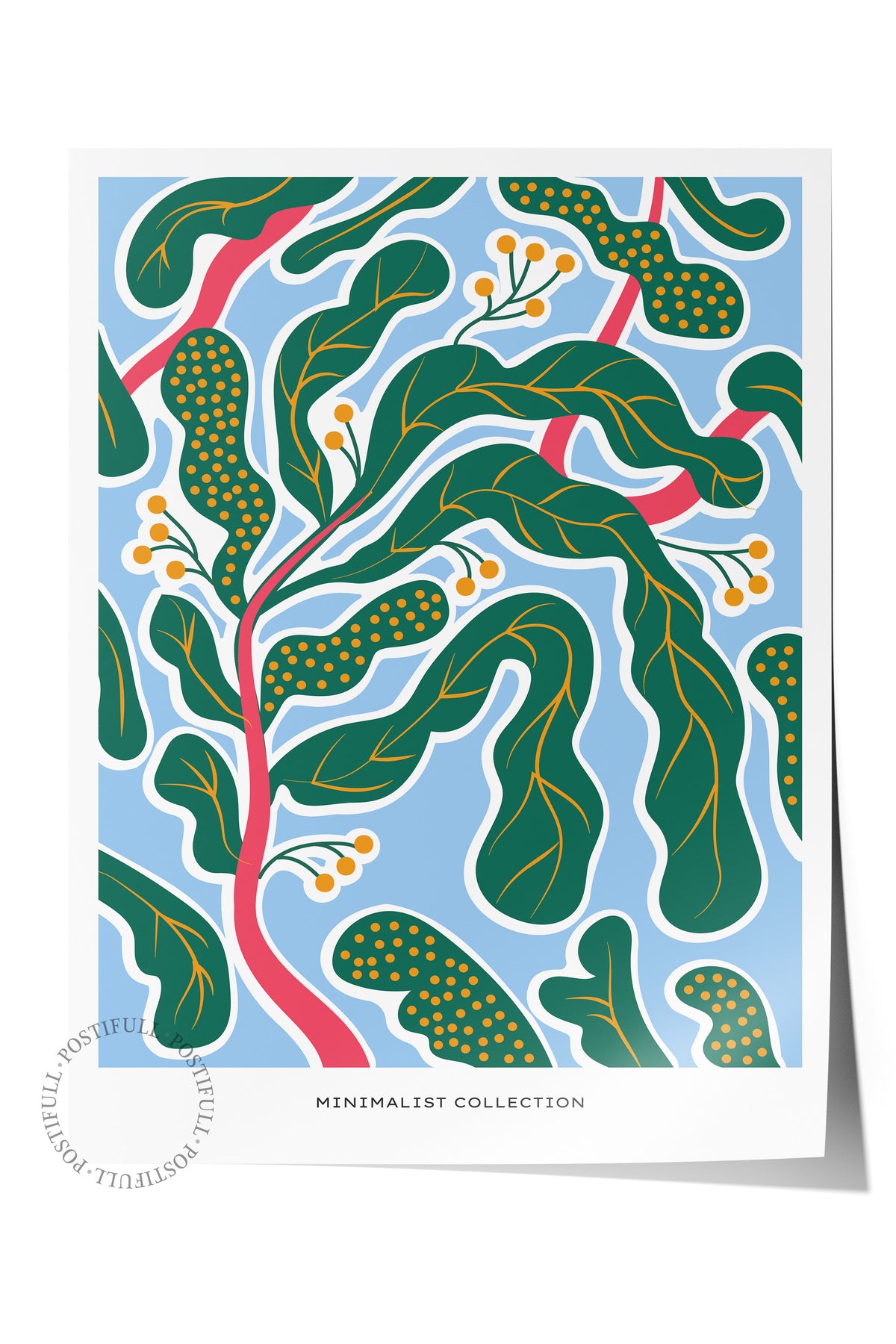 Estetik Duvar Posteri - Estetik Çizim Çerçevesiz Poster - Yatak Odası, Salon, Mutfak Duvar Dekoru