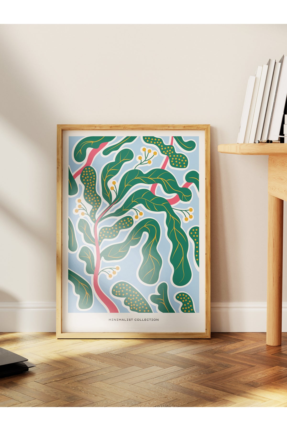 Estetik Duvar Posteri - Estetik Çizim Çerçevesiz Poster - Yatak Odası, Salon, Mutfak Duvar Dekoru