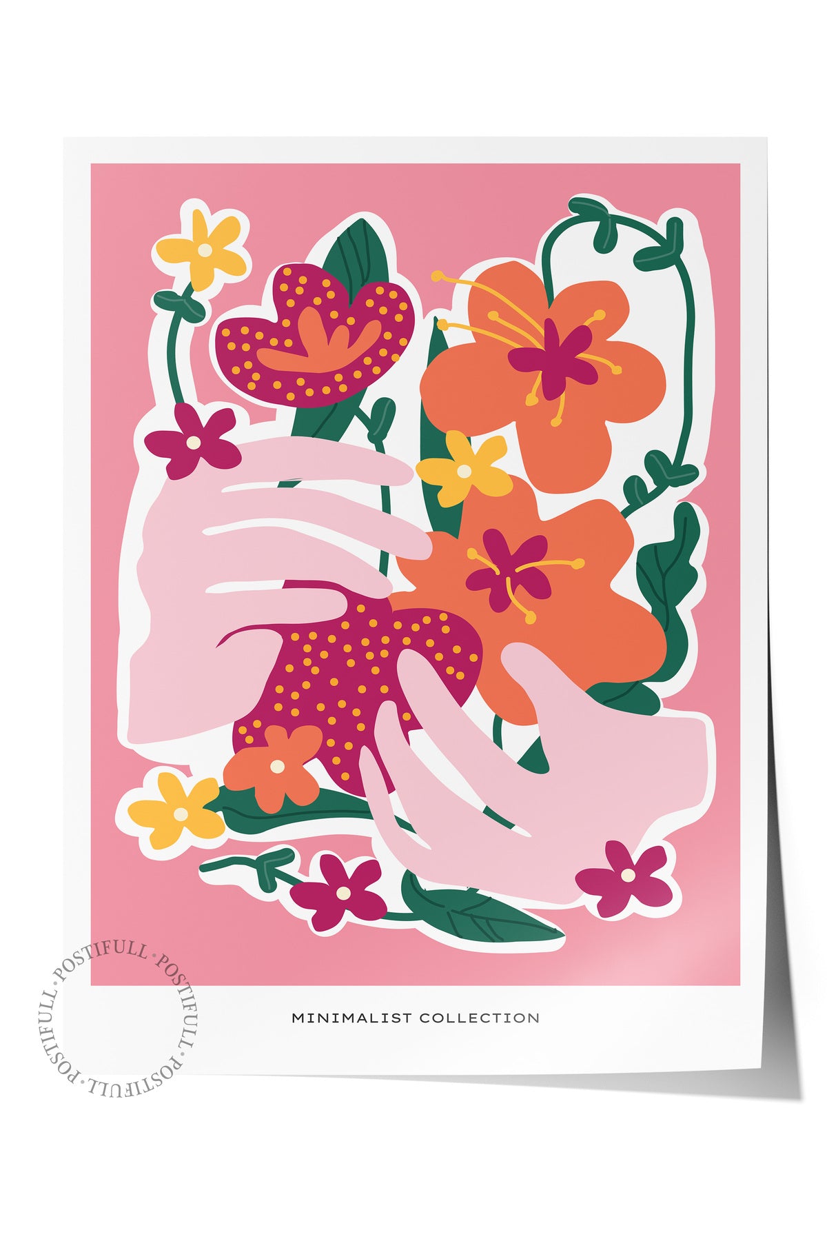 Estetik Duvar Posteri - Estetik Çizim Çerçevesiz Poster - Yatak Odası, Salon, Mutfak Duvar Dekoru