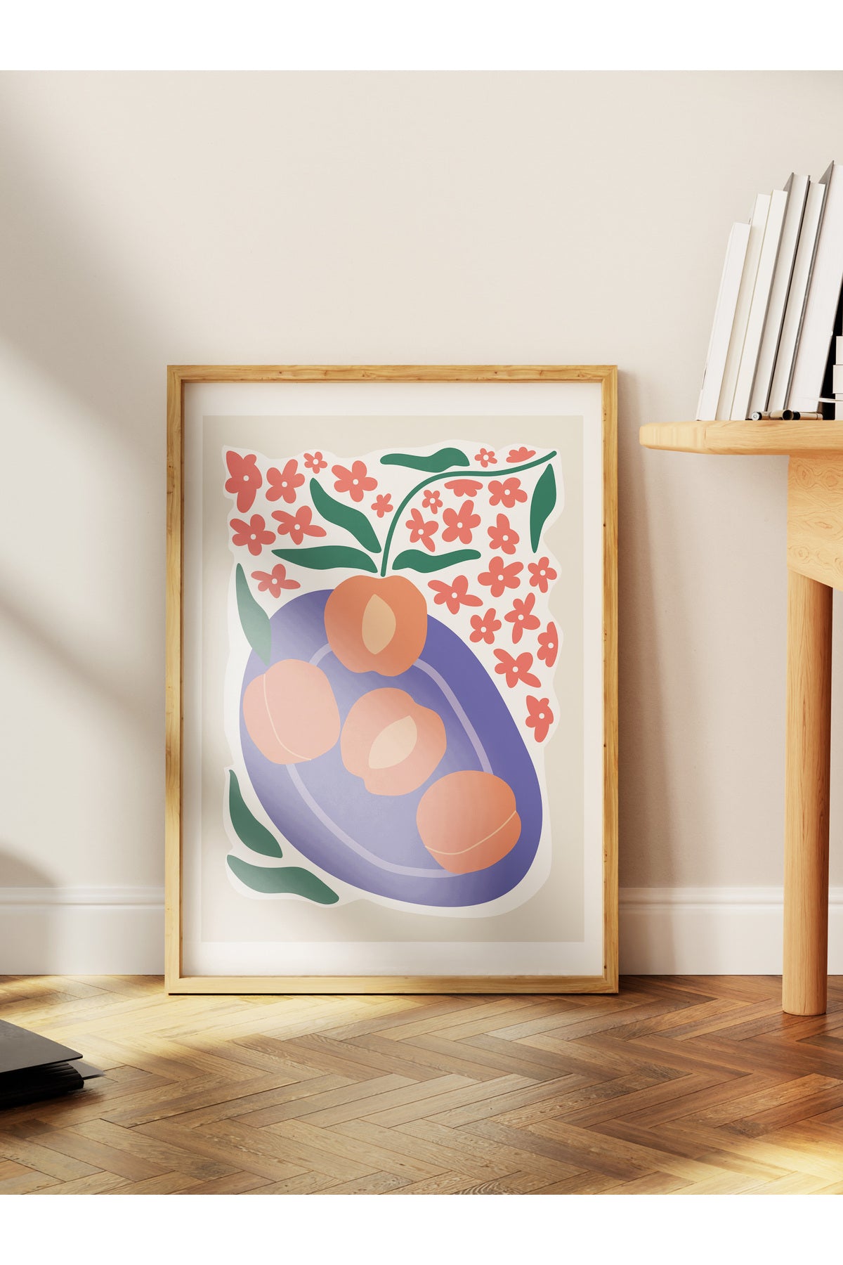 Estetik Duvar Posteri - Estetik Çizim Çerçevesiz Poster - Yatak Odası, Salon, Mutfak Duvar Dekoru