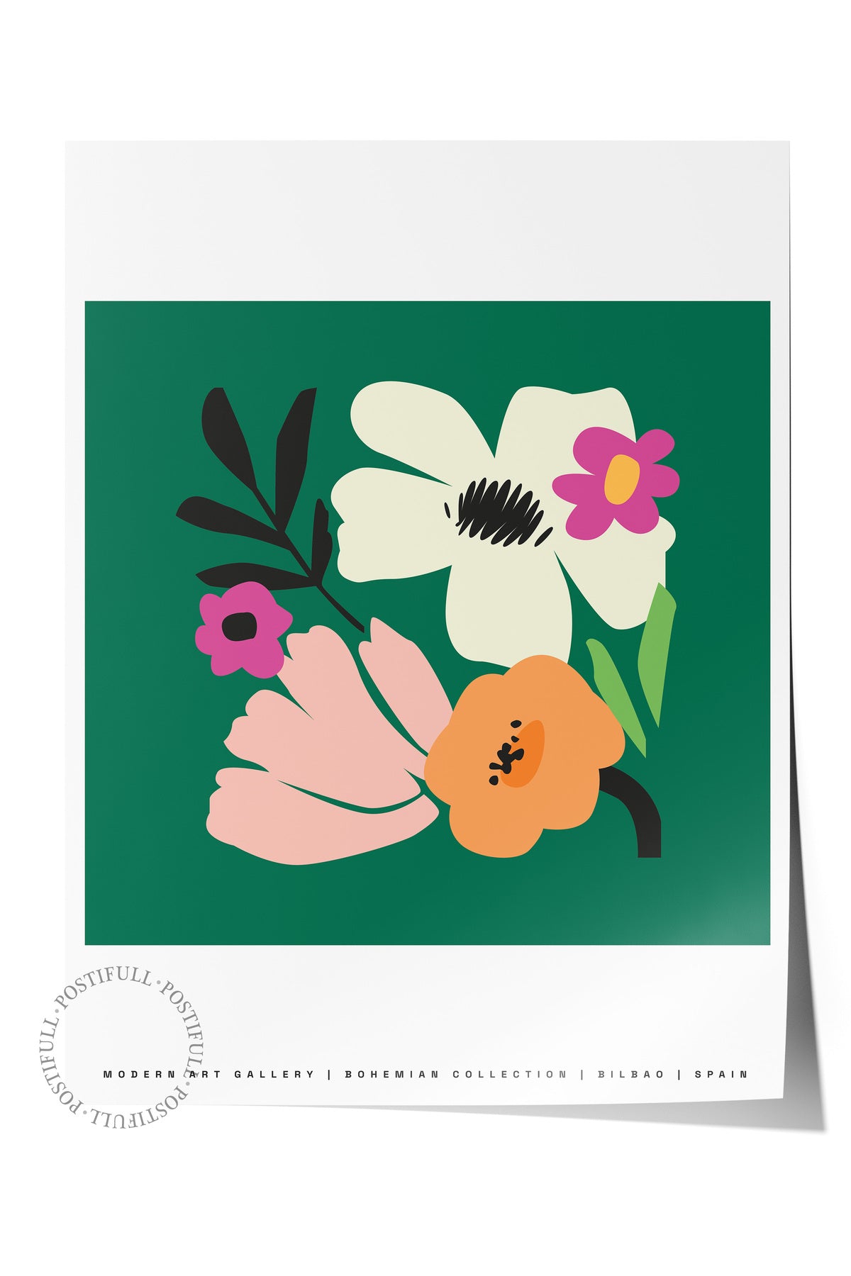 Estetik Duvar Posteri - Estetik Çizim Çerçevesiz Poster - Yatak Odası, Salon, Mutfak Duvar Dekoru