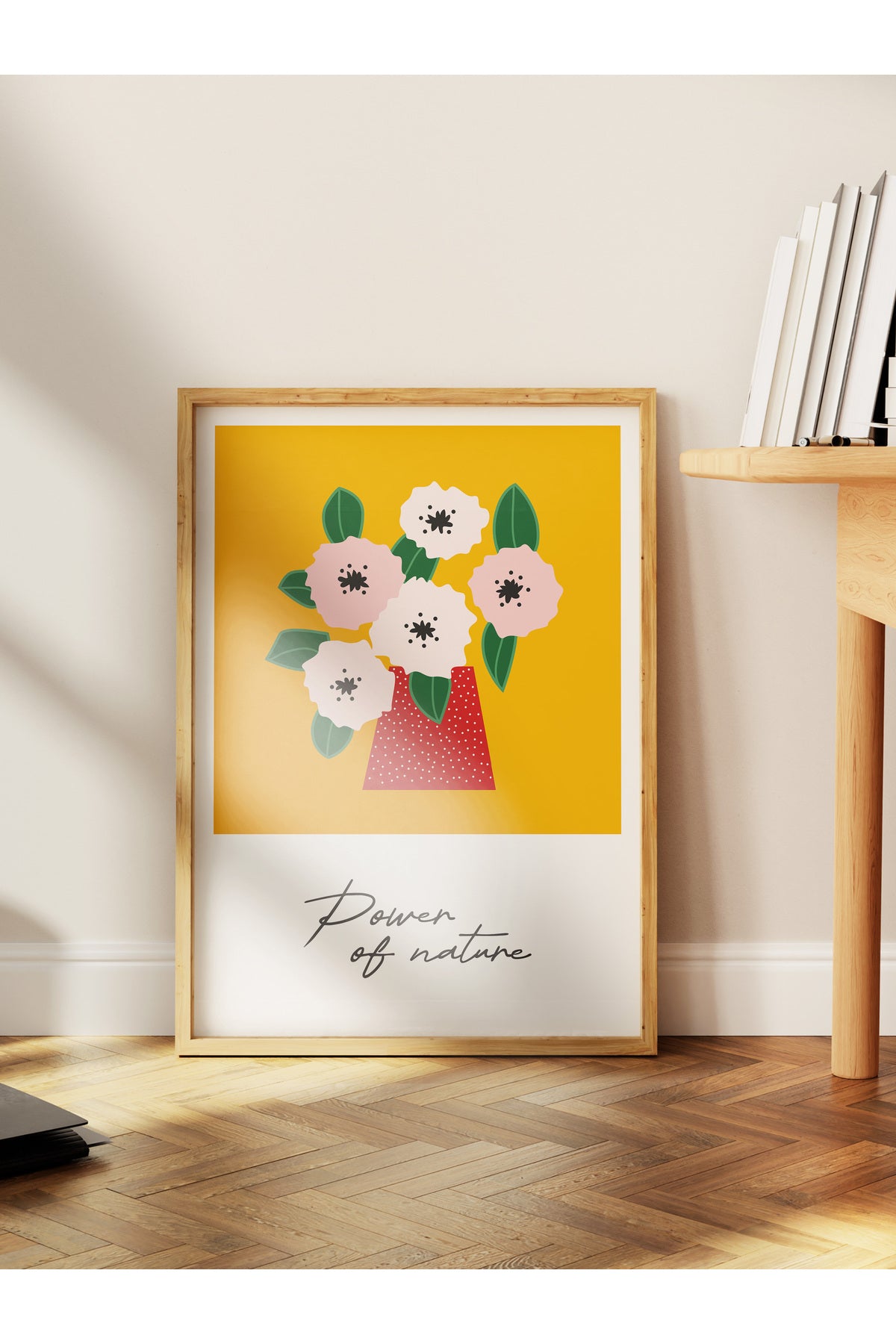 Estetik Duvar Posteri - Estetik Çizim Çerçevesiz Poster - Yatak Odası, Salon, Mutfak Duvar Dekoru