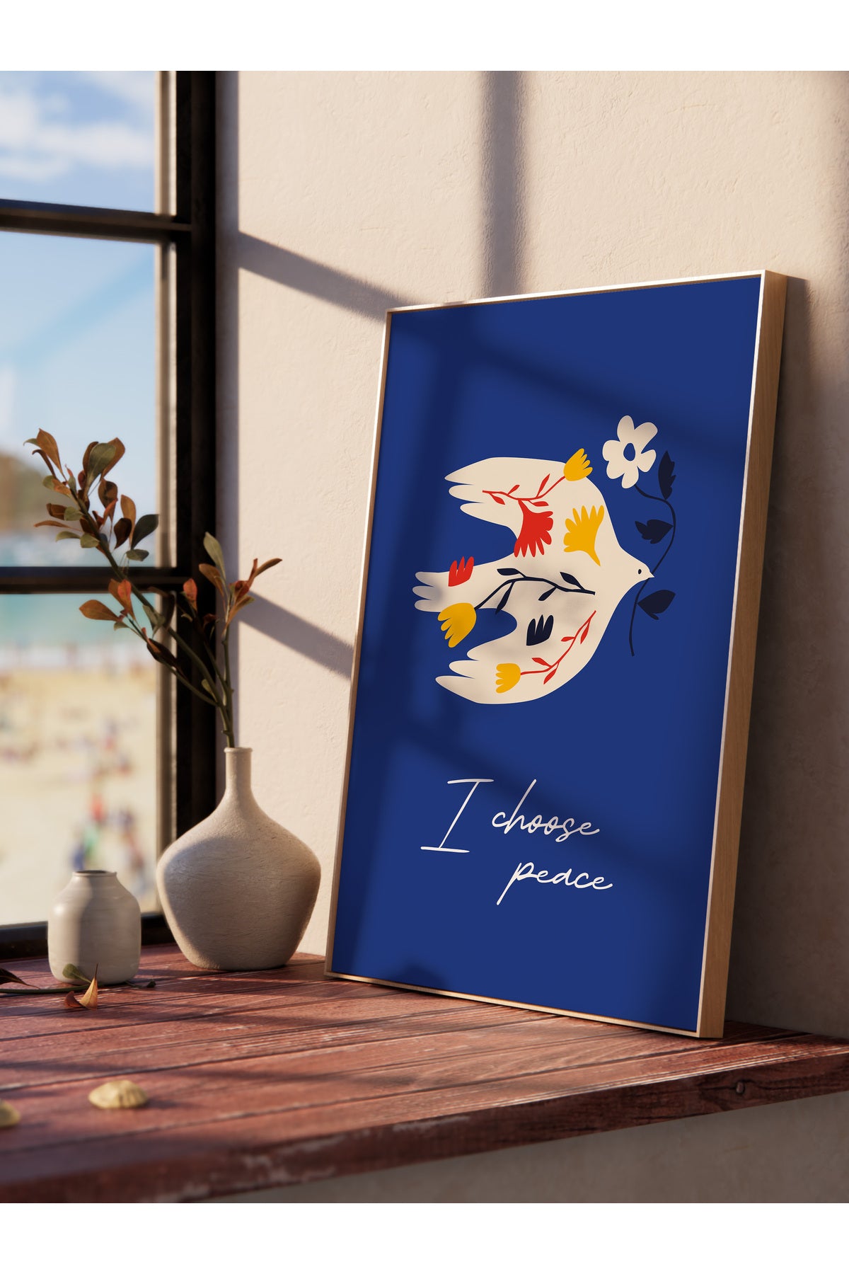 Estetik Duvar Posteri - Estetik Çizim Çerçevesiz Poster - Yatak Odası, Salon, Mutfak Duvar Dekoru