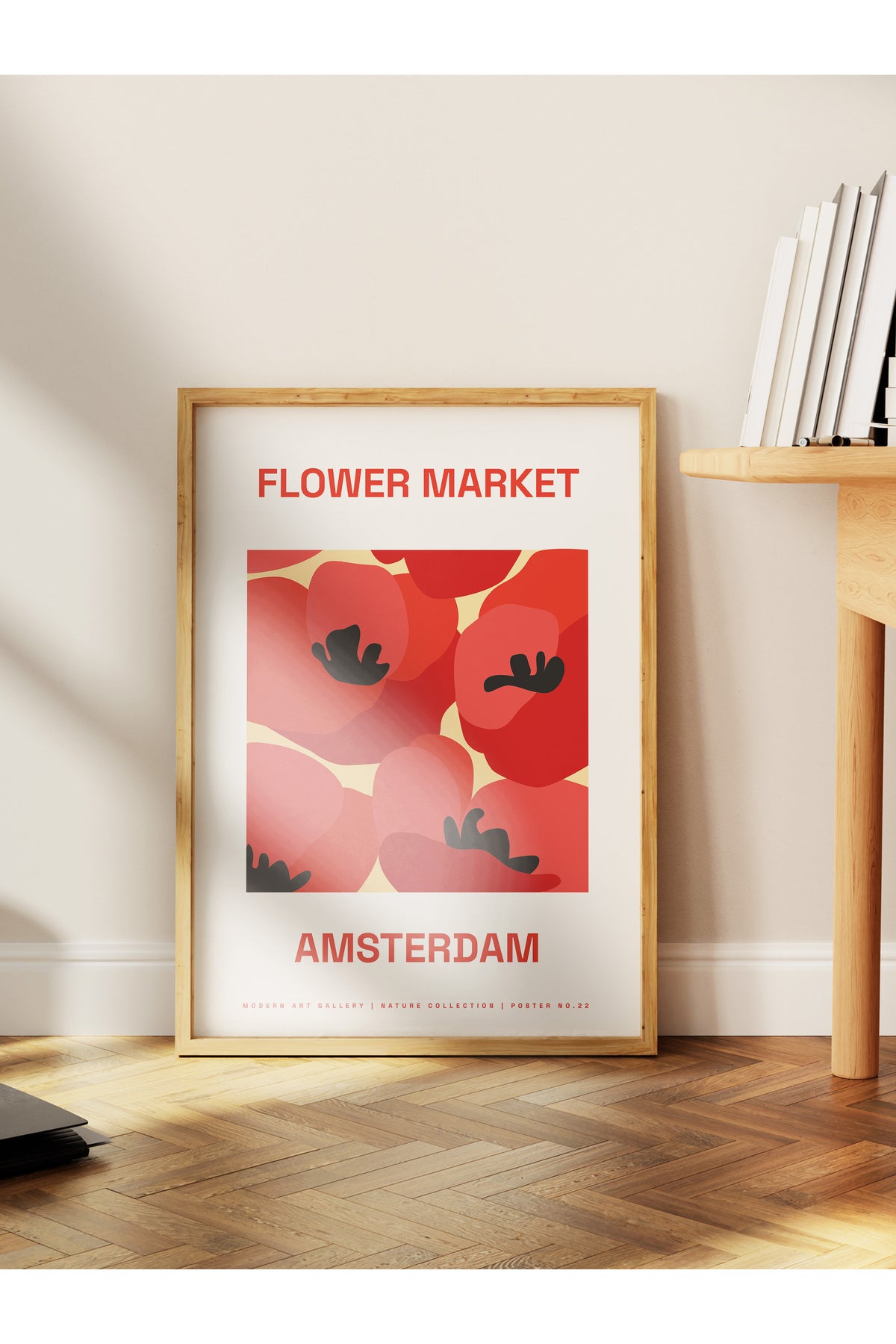 Estetik Duvar Posteri - Estetik Çizim Çerçevesiz Poster - Yatak Odası, Salon, Mutfak Duvar Dekoru