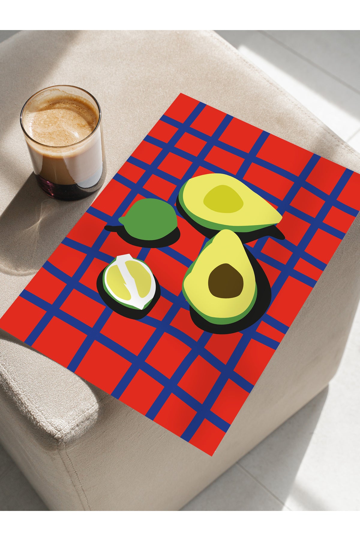 Estetik Duvar Posteri - Estetik Çizim Çerçevesiz Poster - Yatak Odası, Salon, Mutfak Duvar Dekoru