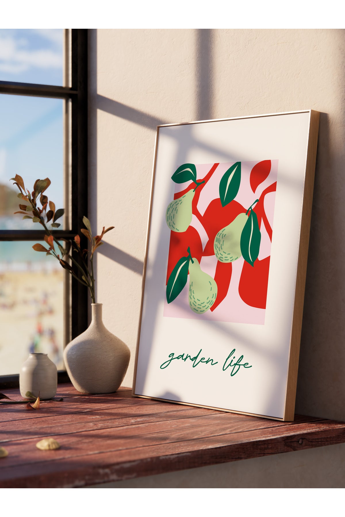 Estetik Duvar Posteri - Estetik Çizim Çerçevesiz Poster - Yatak Odası, Salon, Mutfak Duvar Dekoru