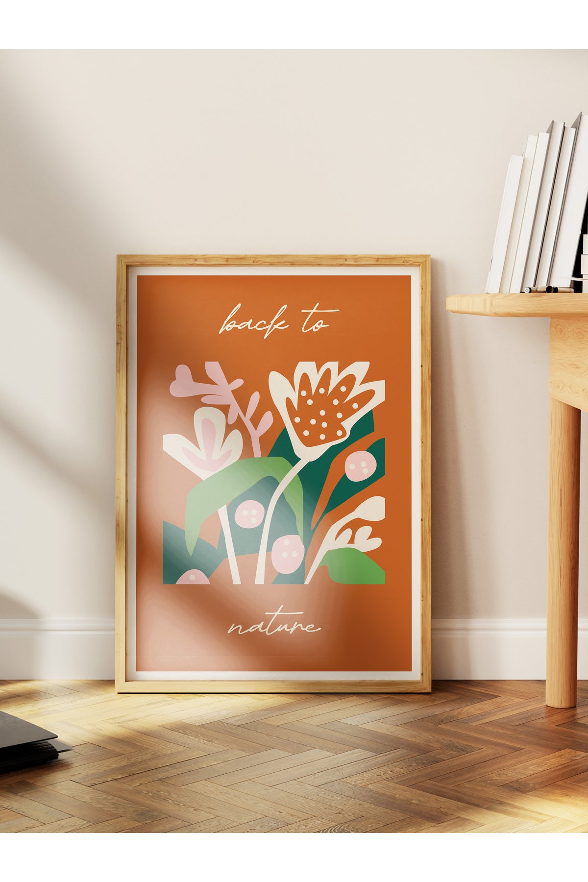 Estetik Duvar Posteri - Estetik Çizim Çerçevesiz Poster - Yatak Odası, Salon, Mutfak Duvar Dekoru