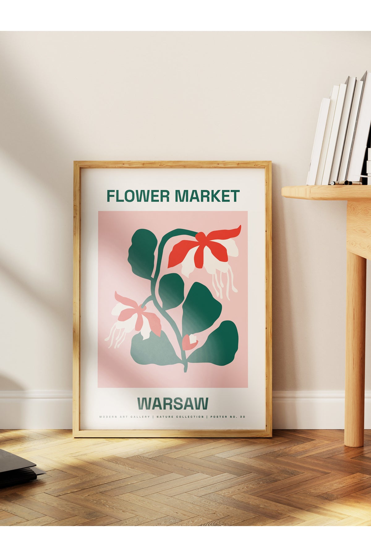 Estetik Duvar Posteri - Estetik Çizim Çerçevesiz Poster - Yatak Odası, Salon, Mutfak Duvar Dekoru