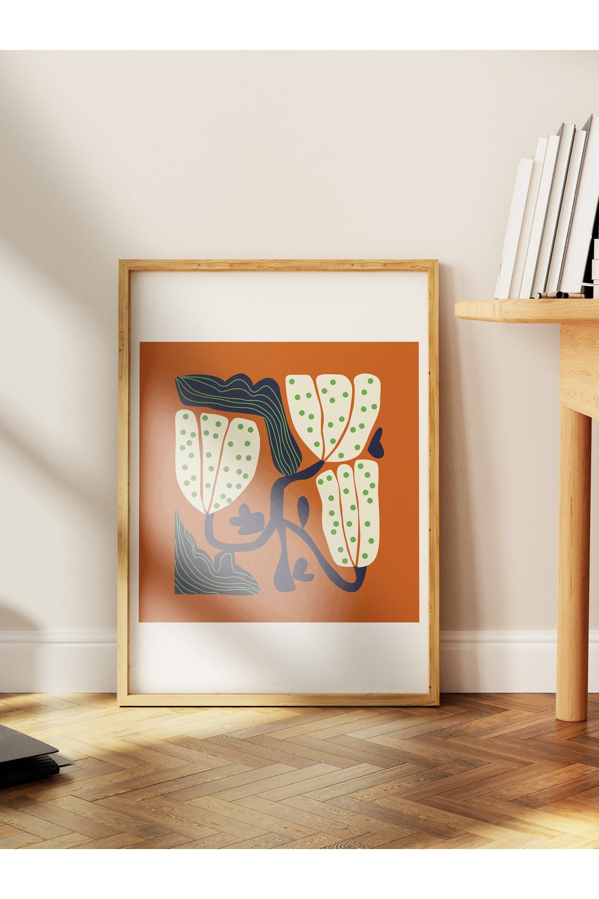 Estetik Duvar Posteri - Estetik Çizim Çerçevesiz Poster - Yatak Odası, Salon, Mutfak Duvar Dekoru