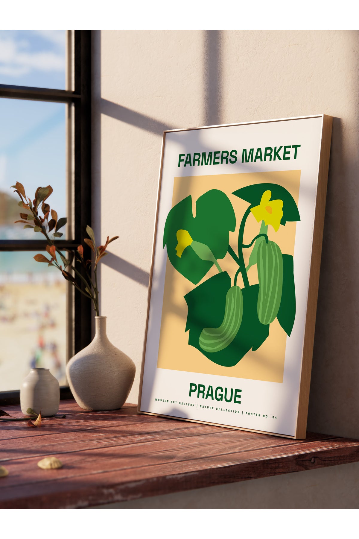 Estetik Duvar Posteri - Estetik Çizim Çerçevesiz Poster - Yatak Odası, Salon, Mutfak Duvar Dekoru