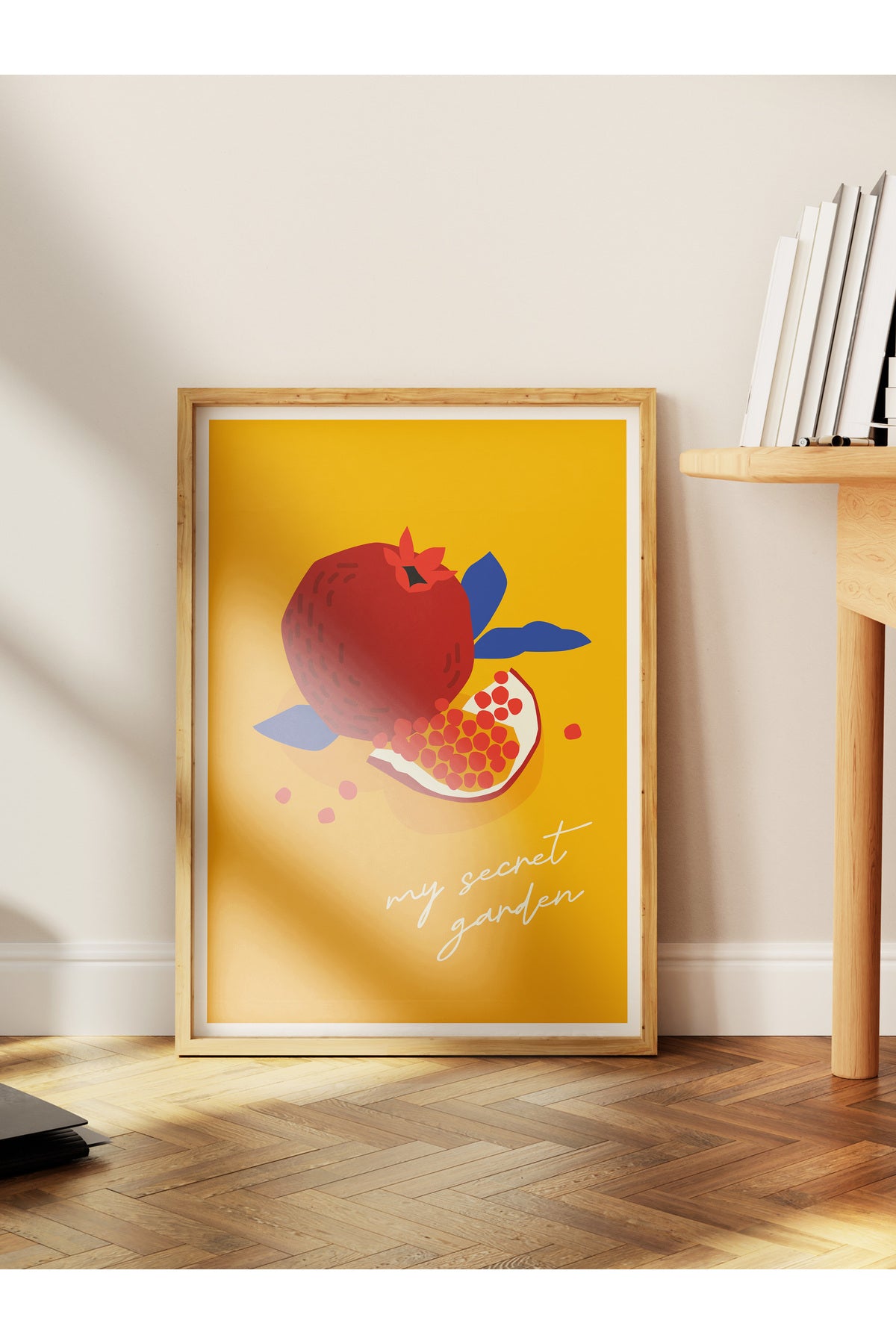 Estetik Duvar Posteri - Estetik Çizim Çerçevesiz Poster - Yatak Odası, Salon, Mutfak Duvar Dekoru