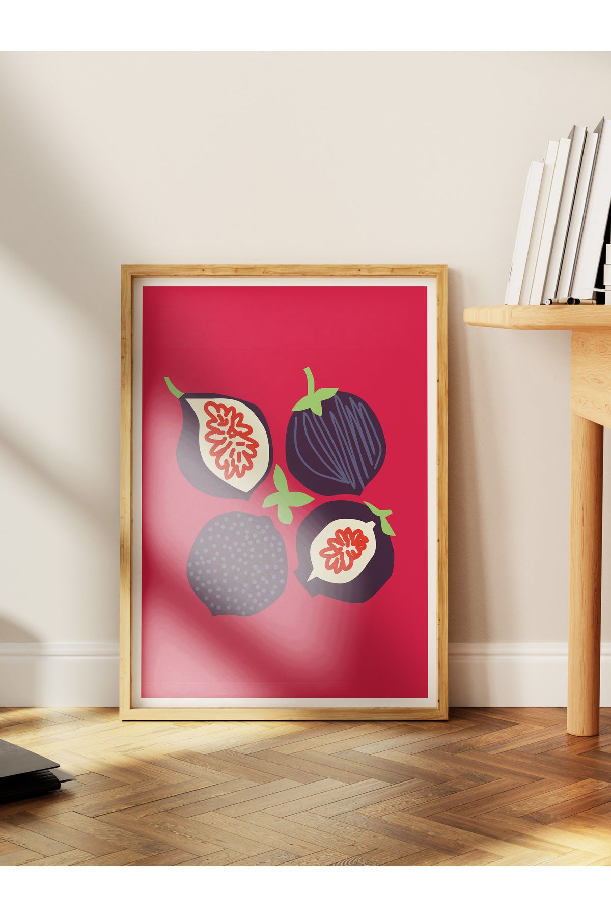 Estetik Duvar Posteri - Estetik Çizim Çerçevesiz Poster - Yatak Odası, Salon, Mutfak Duvar Dekoru