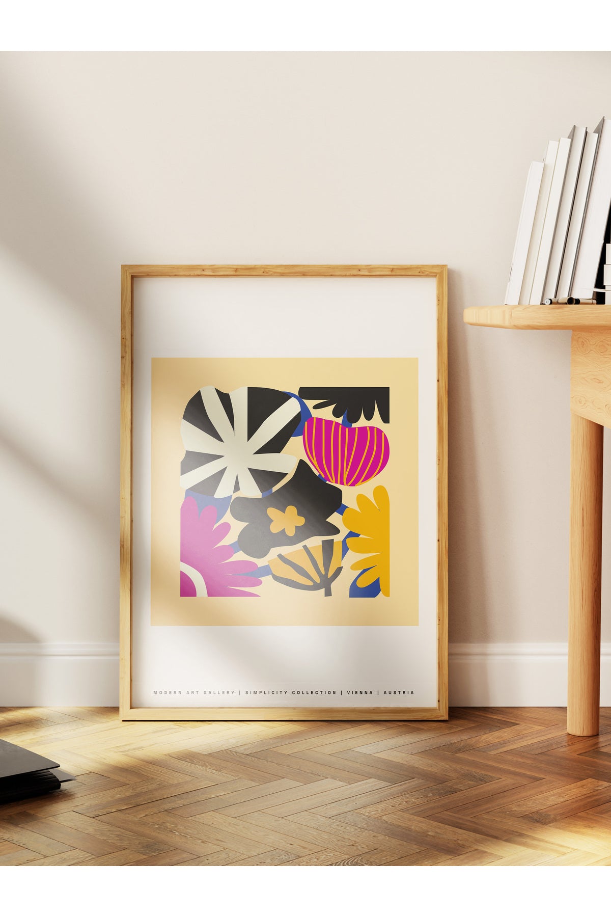 Estetik Duvar Posteri - Estetik Çizim Çerçevesiz Poster - Yatak Odası, Salon, Mutfak Duvar Dekoru