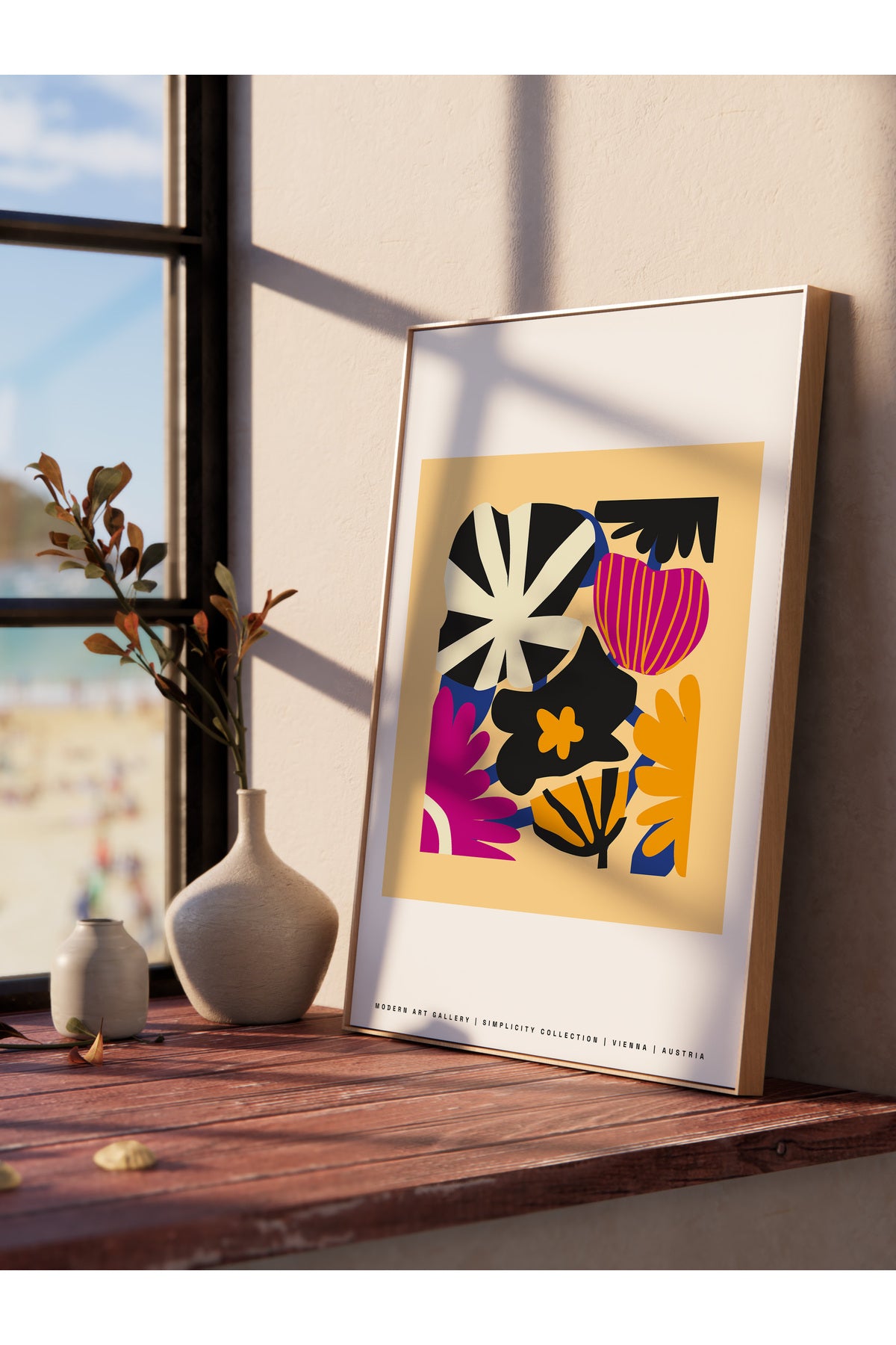 Estetik Duvar Posteri - Estetik Çizim Çerçevesiz Poster - Yatak Odası, Salon, Mutfak Duvar Dekoru