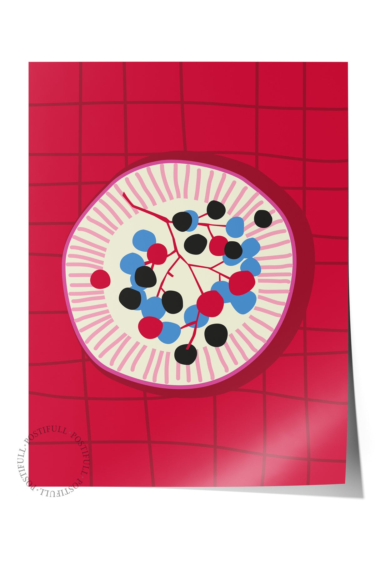 Estetik Duvar Posteri - Estetik Çizim Çerçevesiz Poster - Yatak Odası, Salon, Mutfak Duvar Dekoru