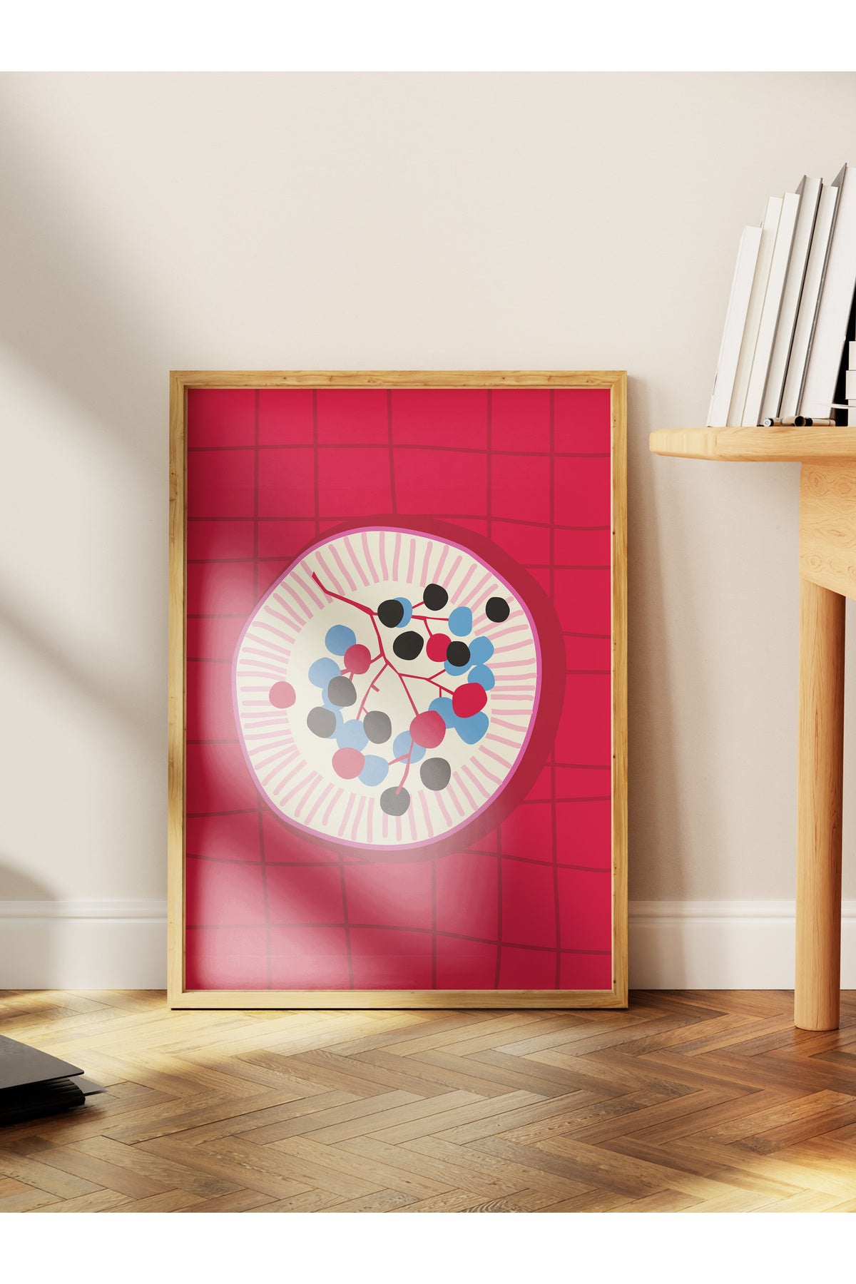 Estetik Duvar Posteri - Estetik Çizim Çerçevesiz Poster - Yatak Odası, Salon, Mutfak Duvar Dekoru