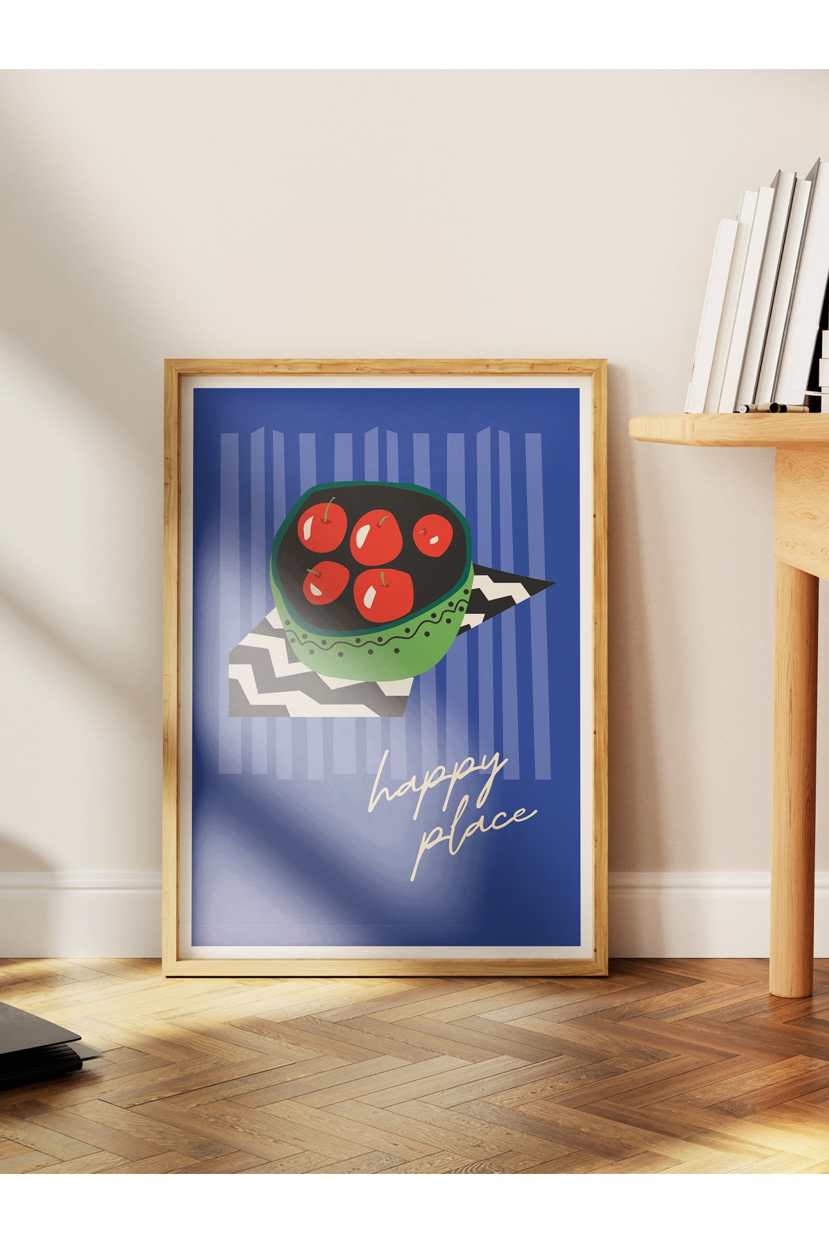 Estetik Duvar Posteri - Estetik Çizim Çerçevesiz Poster - Yatak Odası, Salon, Mutfak Duvar Dekoru