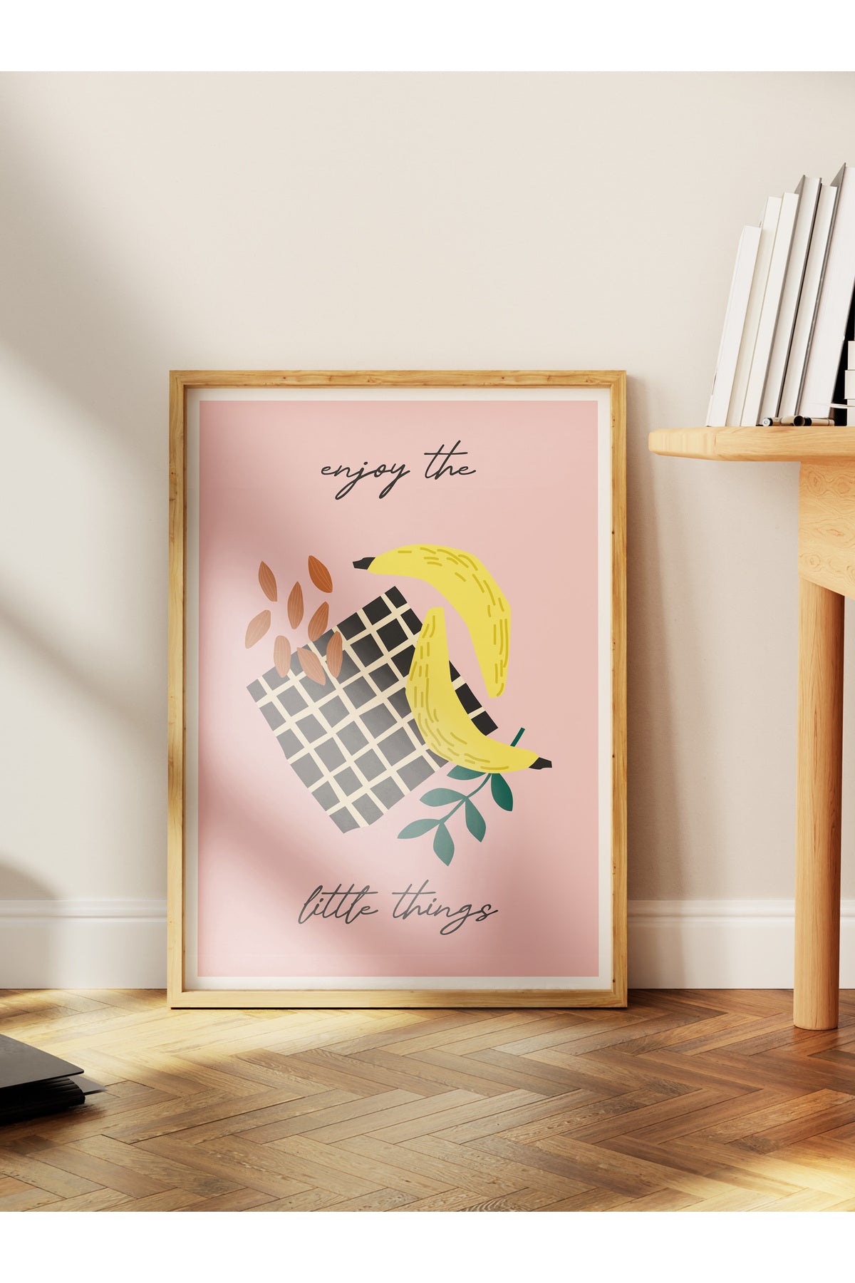 Estetik Duvar Posteri - Estetik Çizim Çerçevesiz Poster - Yatak Odası, Salon, Mutfak Duvar Dekoru