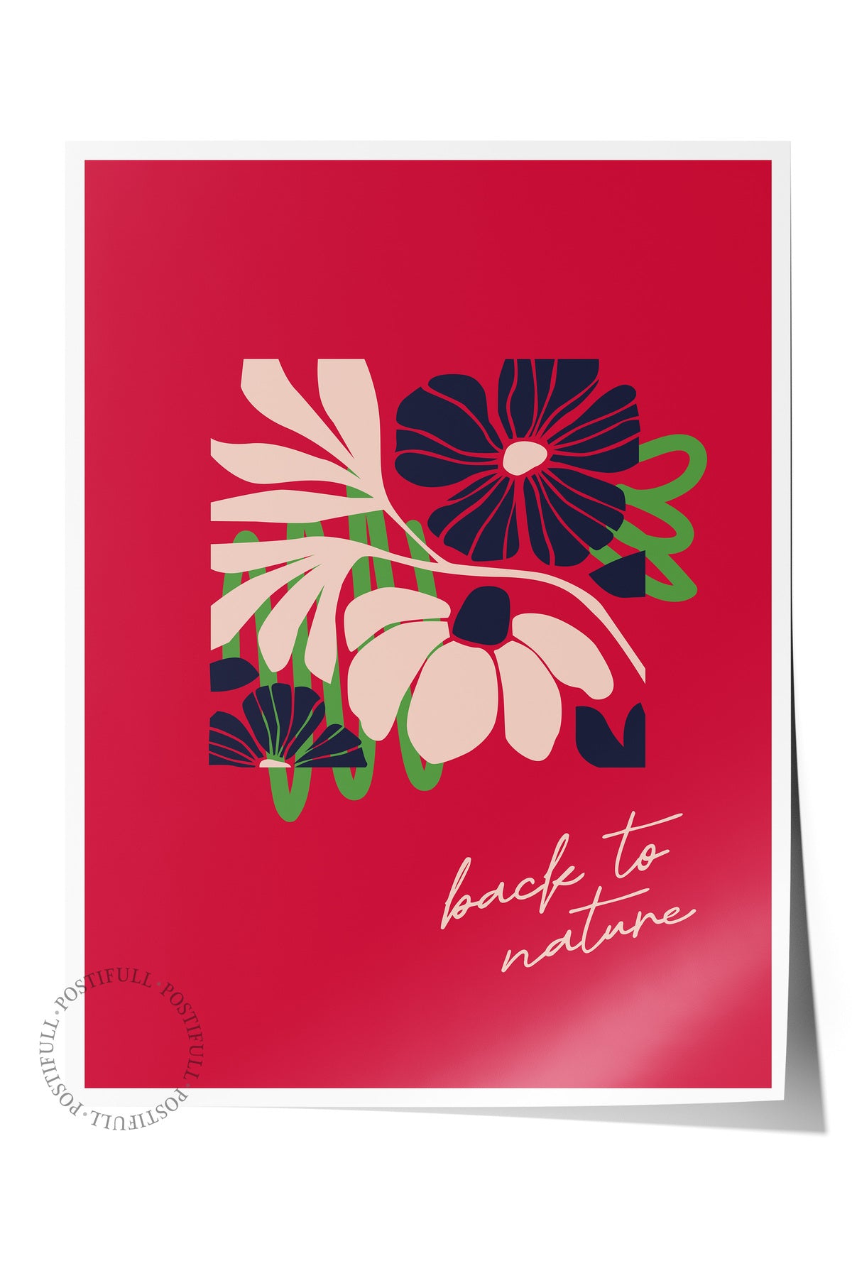 Estetik Duvar Posteri - Estetik Çizim Çerçevesiz Poster - Yatak Odası, Salon, Mutfak Duvar Dekoru