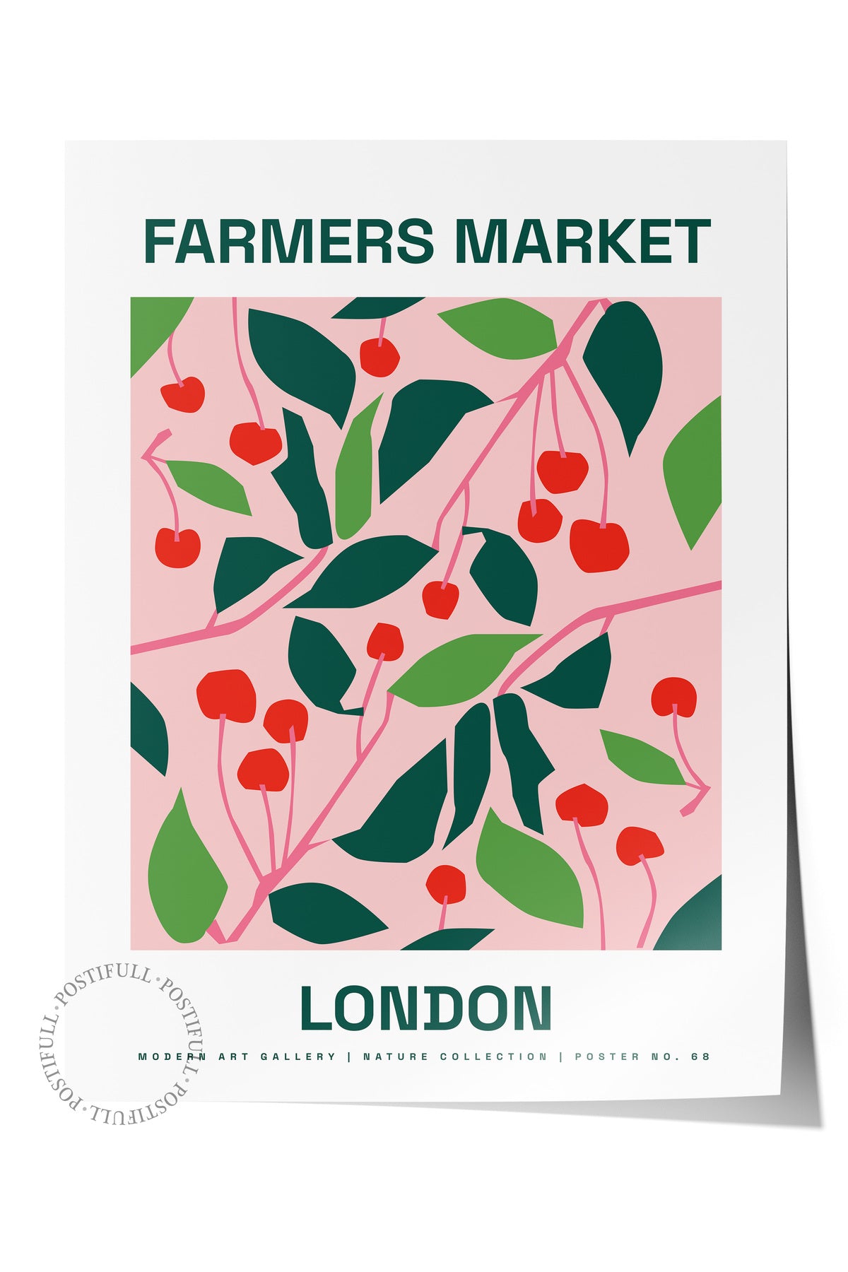 Estetik Duvar Posteri - Estetik Çizim Çerçevesiz Poster - Yatak Odası, Salon, Mutfak Duvar Dekoru