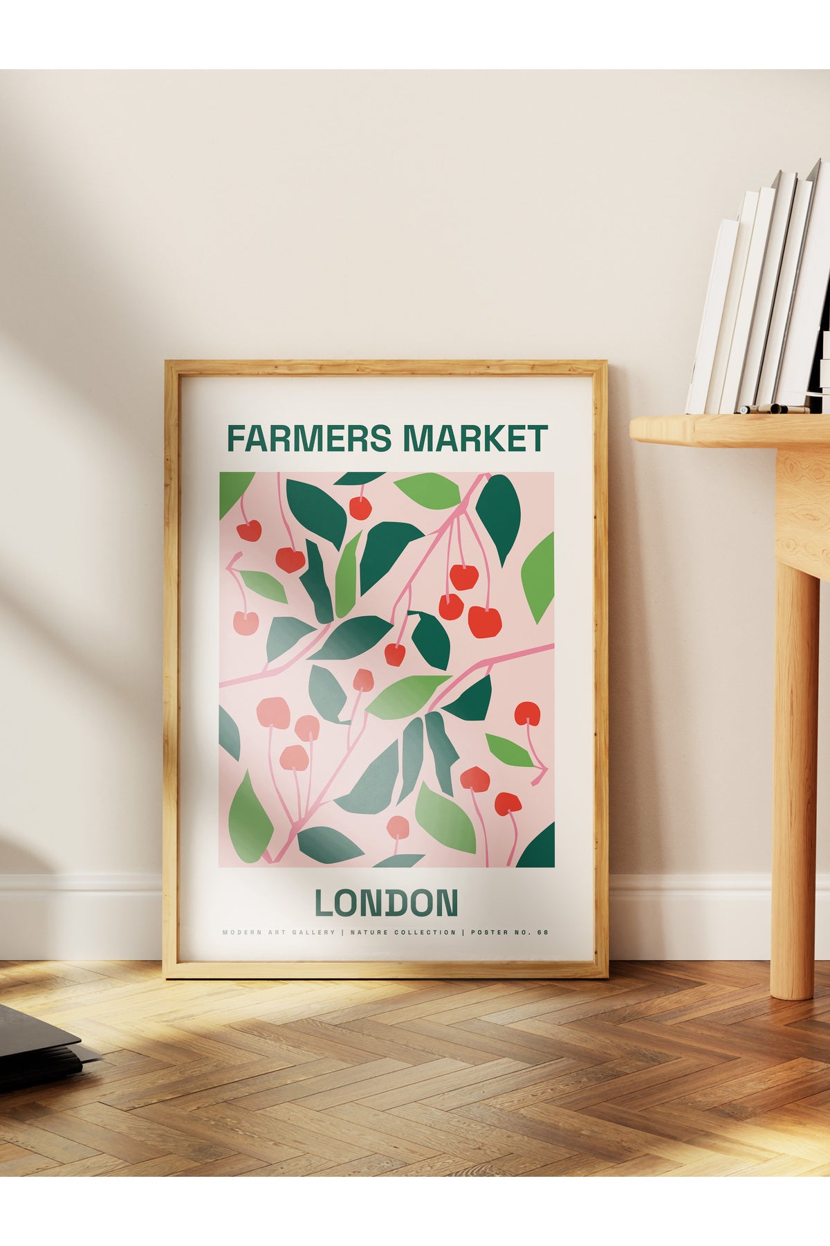 Estetik Duvar Posteri - Estetik Çizim Çerçevesiz Poster - Yatak Odası, Salon, Mutfak Duvar Dekoru