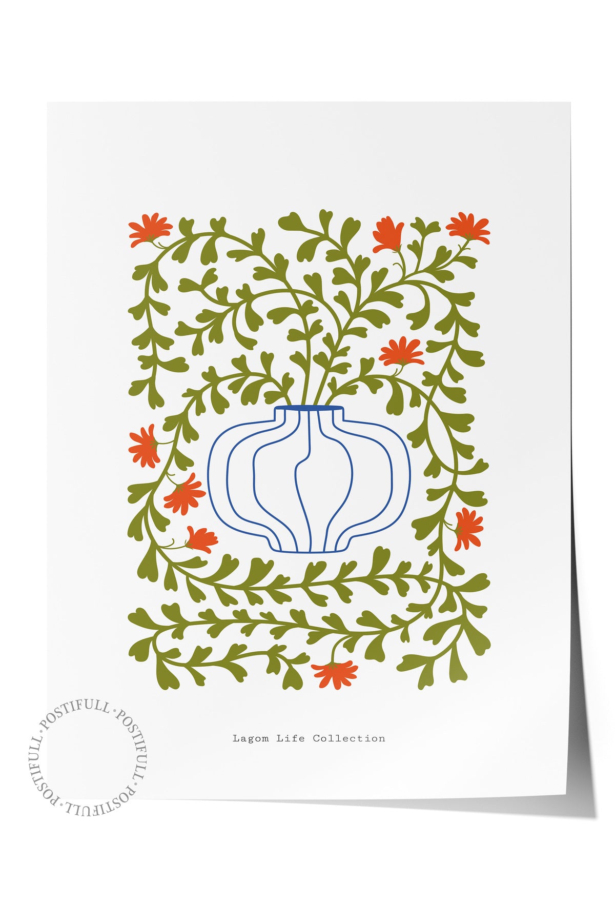 Estetik Duvar Posteri - Estetik Çizim Çerçevesiz Poster - Yatak Odası, Salon, Mutfak Duvar Dekoru