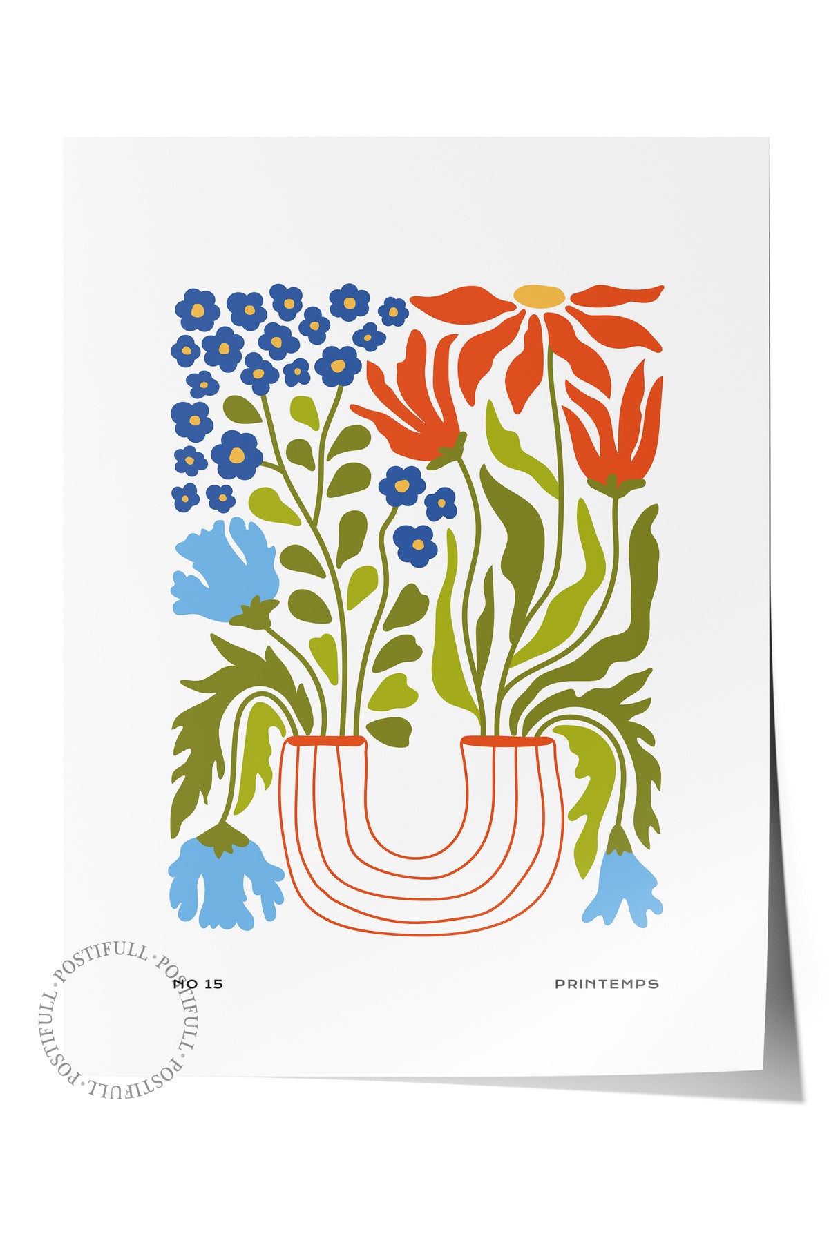 Estetik Duvar Posteri - Estetik Çizim Çerçevesiz Poster - Yatak Odası, Salon, Mutfak Duvar Dekoru