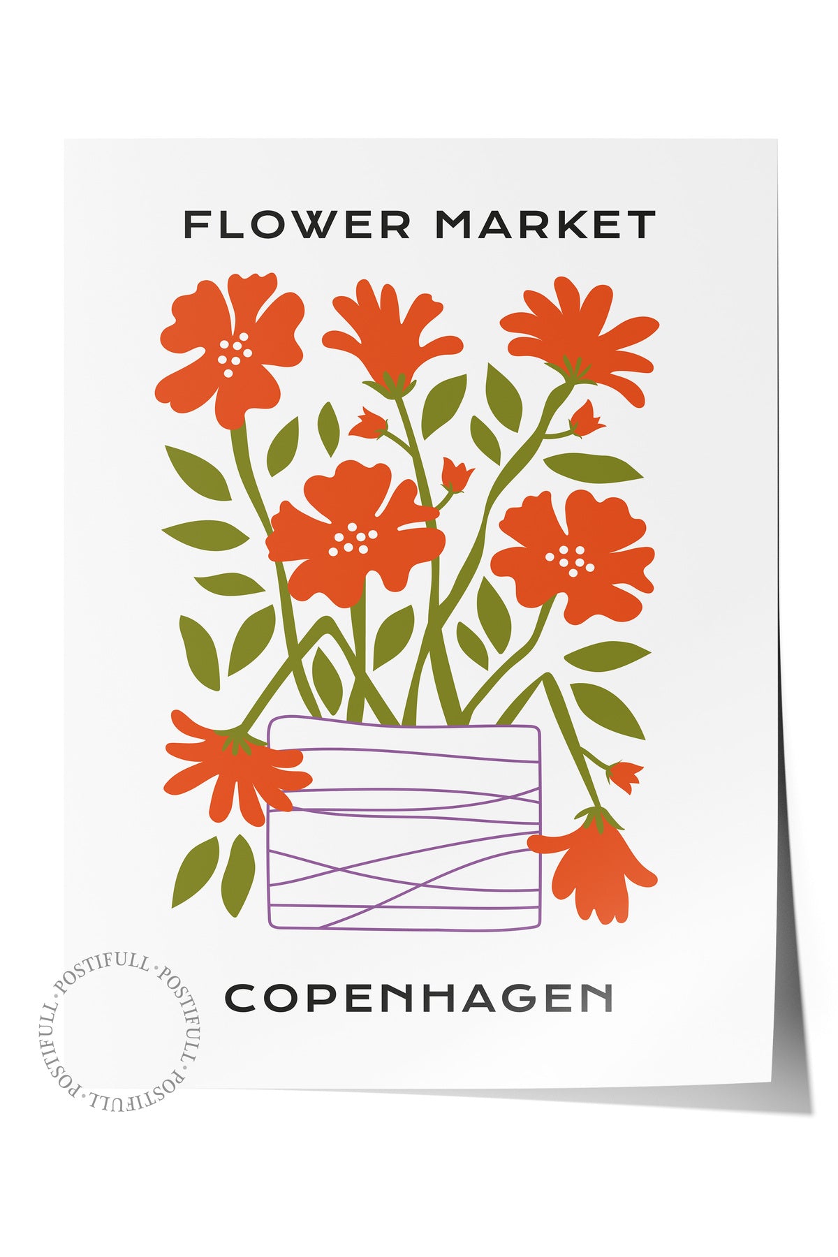 Estetik Duvar Posteri - Estetik Çizim Çerçevesiz Poster - Yatak Odası, Salon, Mutfak Duvar Dekoru