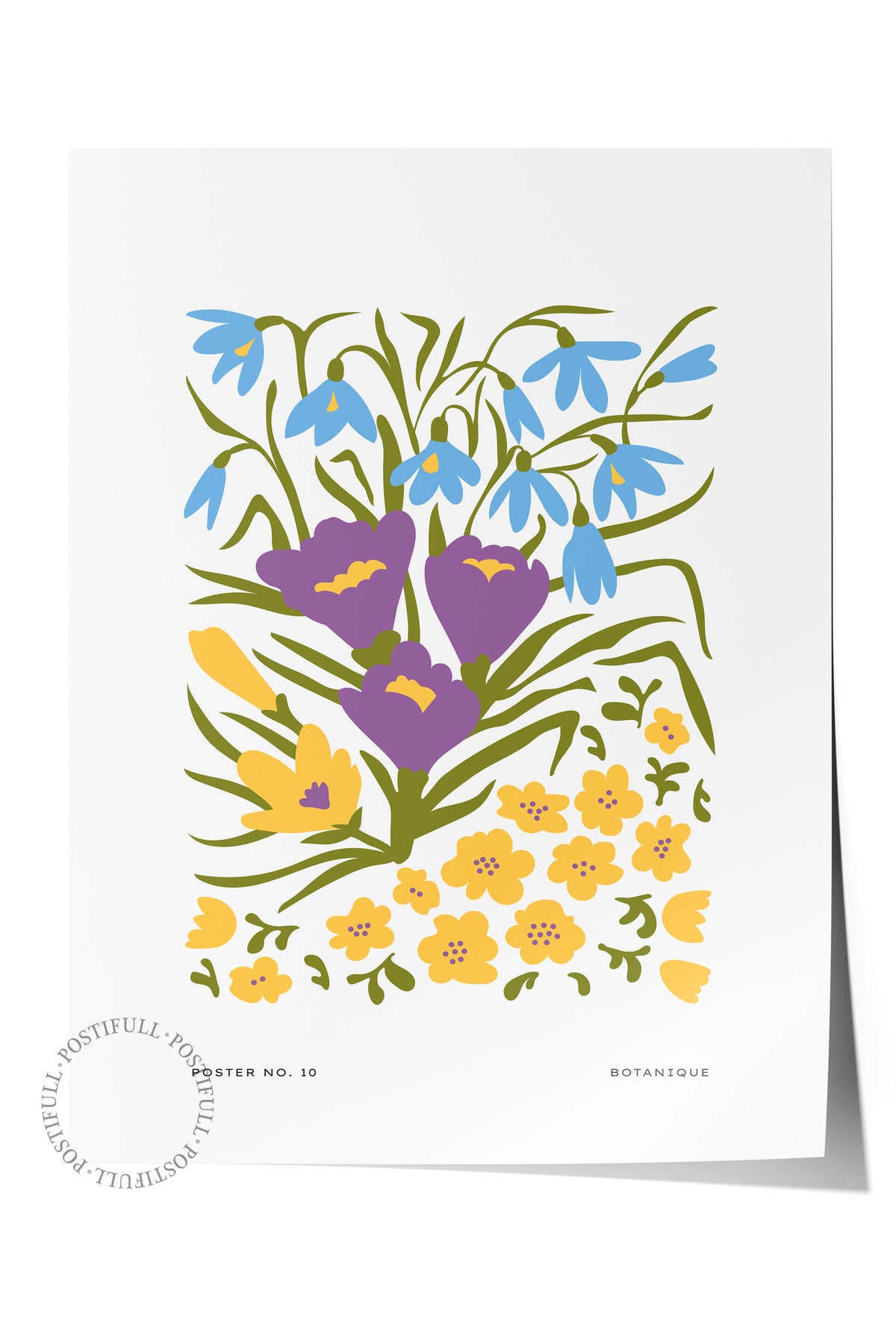 Estetik Duvar Posteri - Estetik Çizim Çerçevesiz Poster - Yatak Odası, Salon, Mutfak Duvar Dekoru