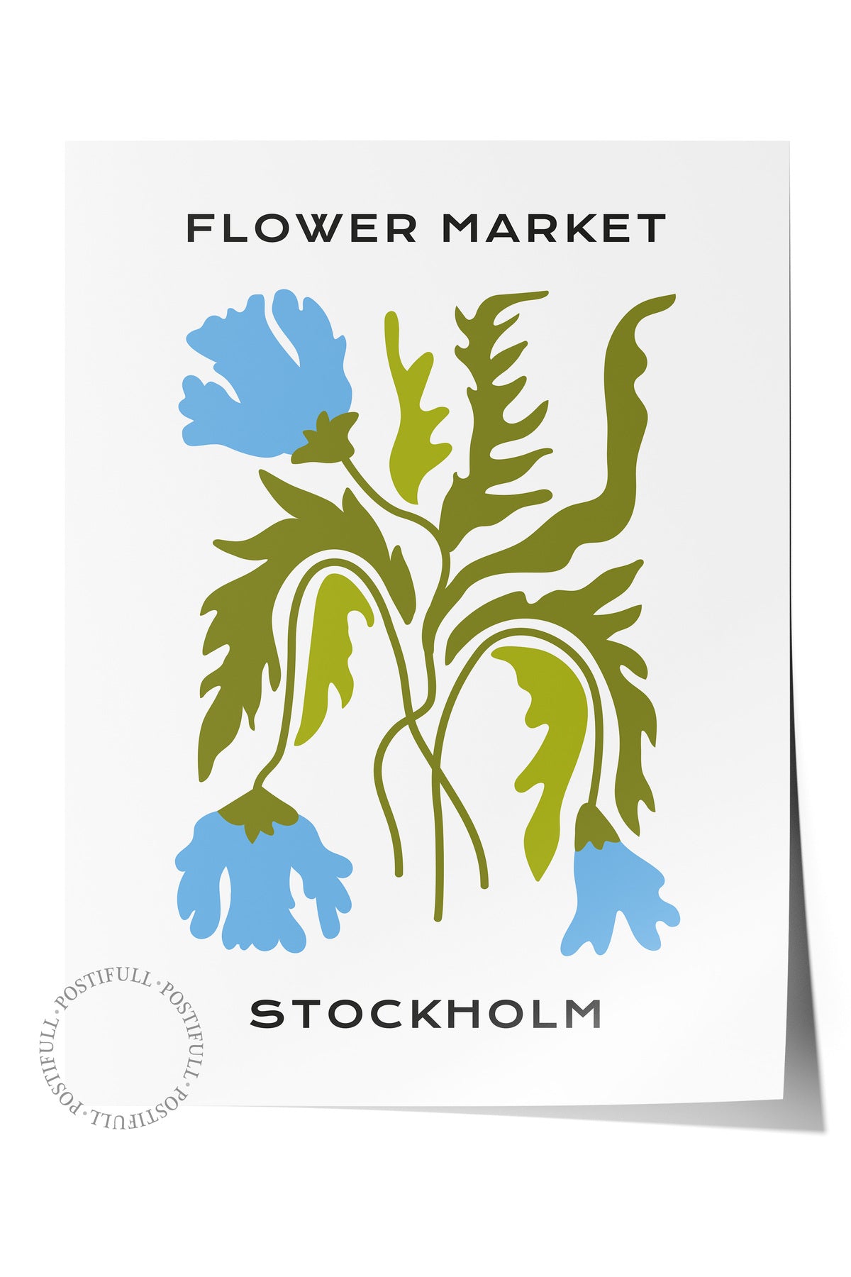 Estetik Duvar Posteri - Estetik Çizim Çerçevesiz Poster - Yatak Odası, Salon, Mutfak Duvar Dekoru