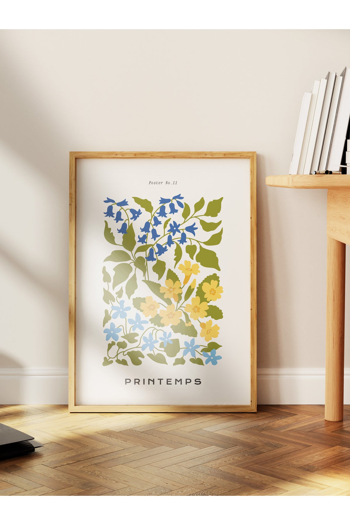 Estetik Duvar Posteri - Estetik Çizim Çerçevesiz Poster - Yatak Odası, Salon, Mutfak Duvar Dekoru