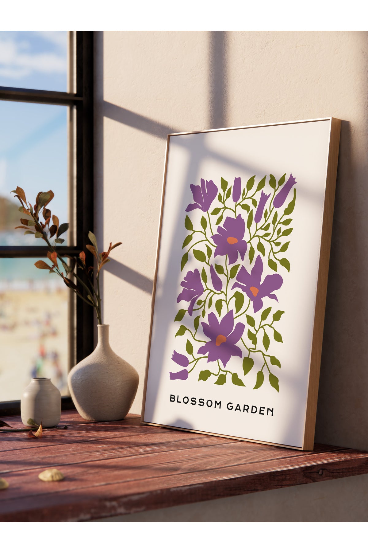 Estetik Duvar Posteri - Estetik Çizim Çerçevesiz Poster - Yatak Odası, Salon, Mutfak Duvar Dekoru