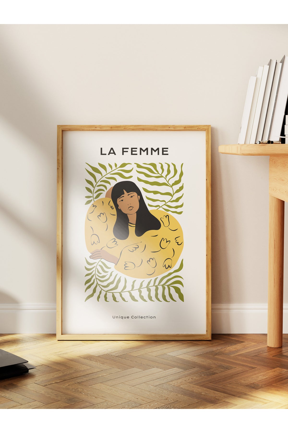 Estetik Duvar Posteri - Estetik Çizim Çerçevesiz Poster - Yatak Odası, Salon, Mutfak Duvar Dekoru