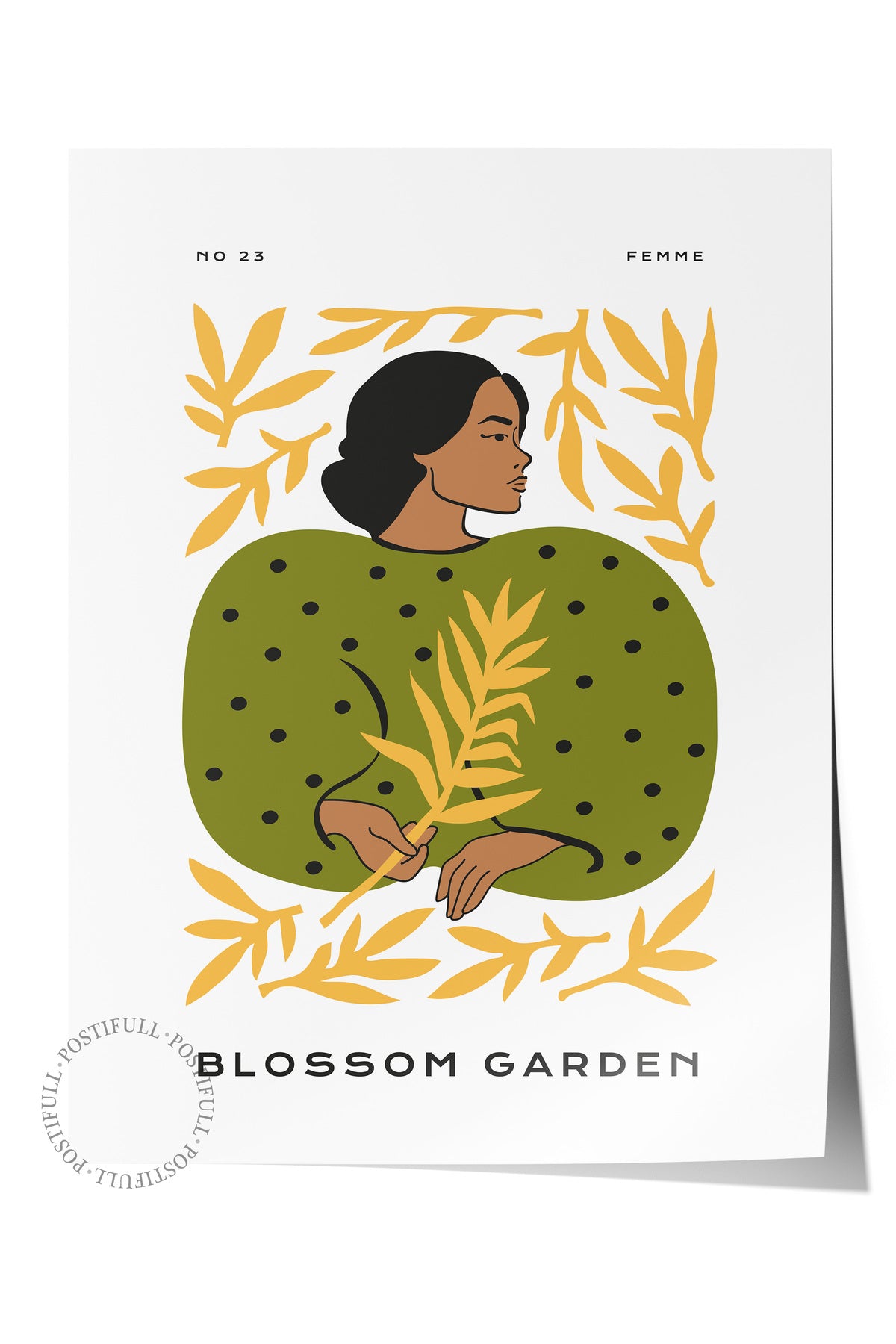 Estetik Duvar Posteri - Estetik Çizim Çerçevesiz Poster - Yatak Odası, Salon, Mutfak Duvar Dekoru