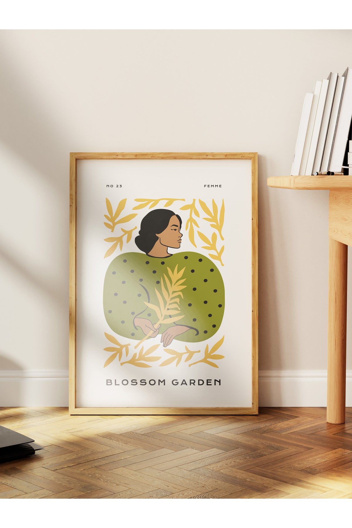 Estetik Duvar Posteri - Estetik Çizim Çerçevesiz Poster - Yatak Odası, Salon, Mutfak Duvar Dekoru