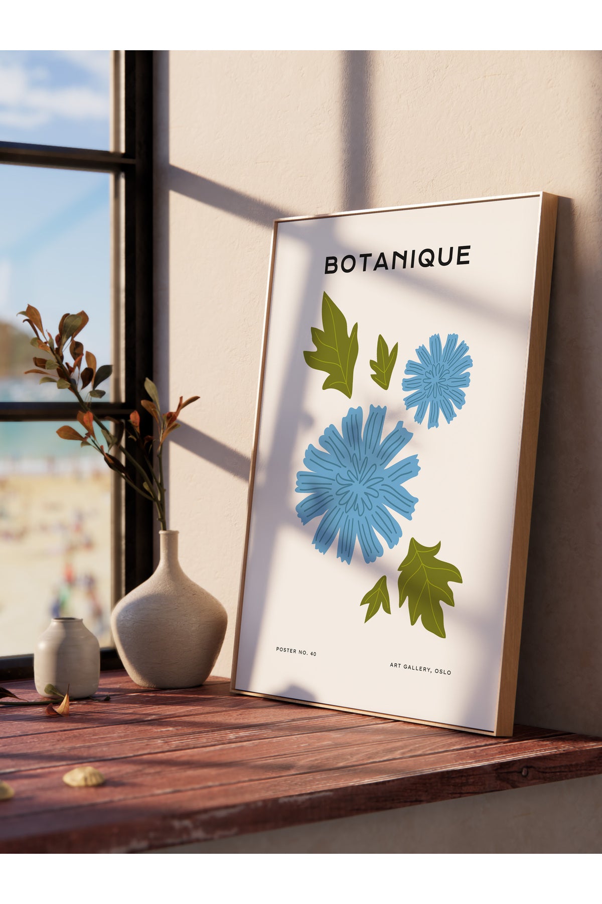 Estetik Duvar Posteri - Estetik Çizim Çerçevesiz Poster - Yatak Odası, Salon, Mutfak Duvar Dekoru