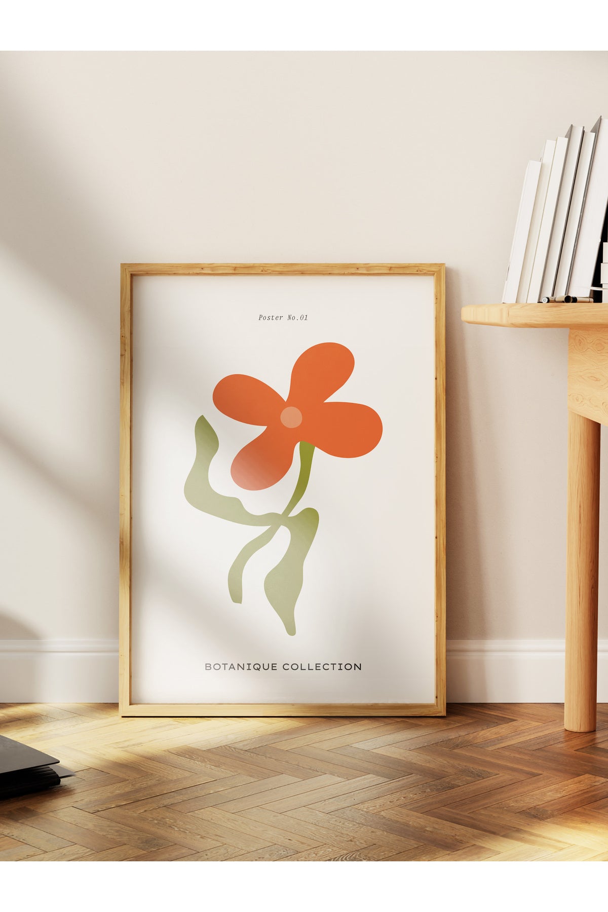 Estetik Duvar Posteri - Estetik Çizim Çerçevesiz Poster - Yatak Odası, Salon, Mutfak Duvar Dekoru